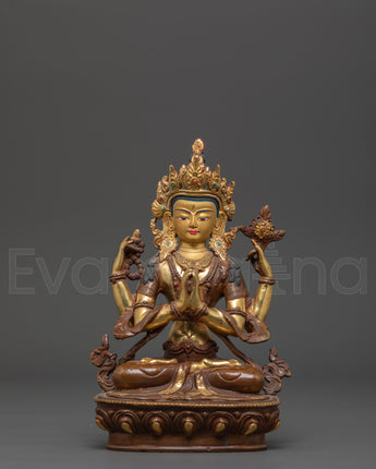 Handcrafted Chenrezig Statue 