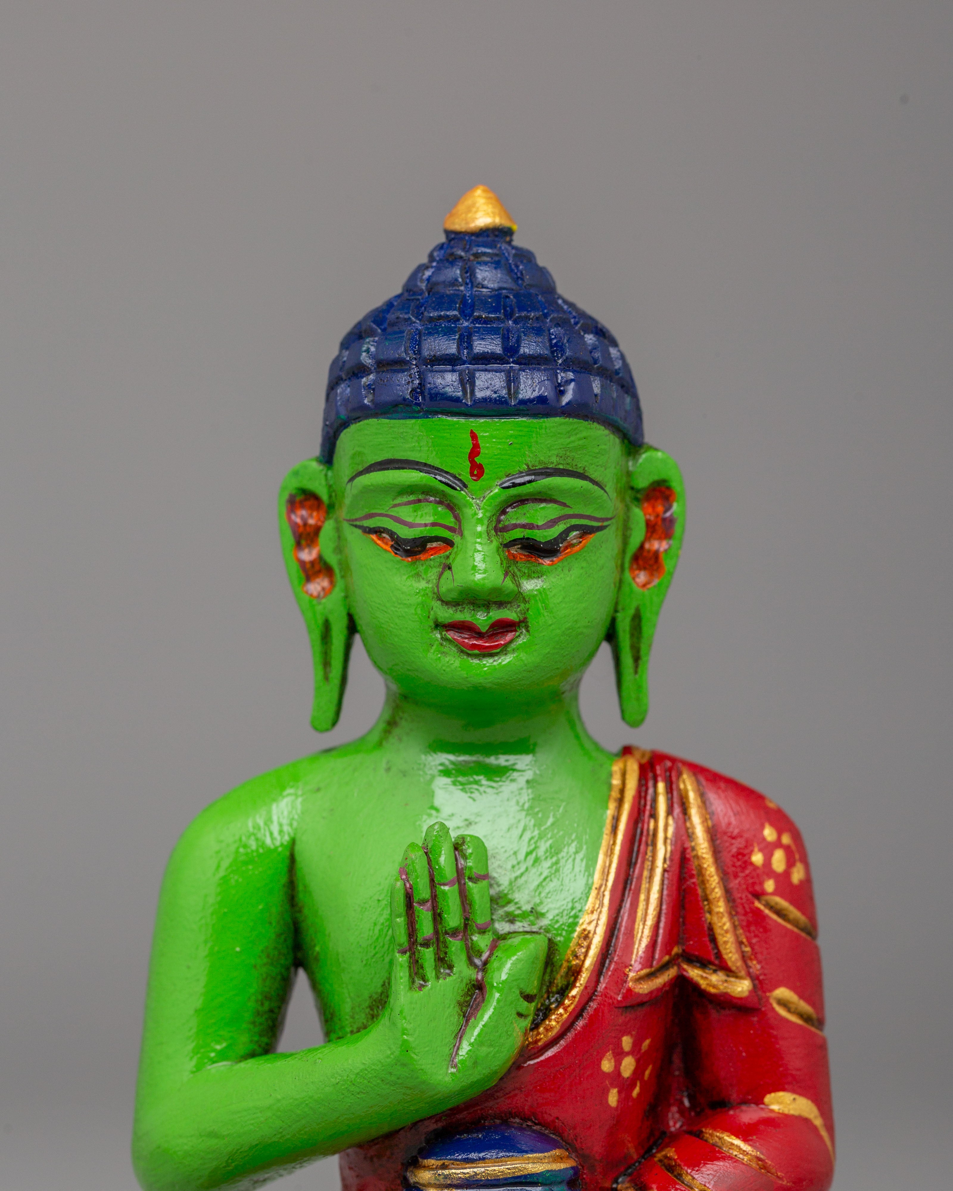 Handcrafted Pancha Buddha Set | Five Dhyani Buddhas