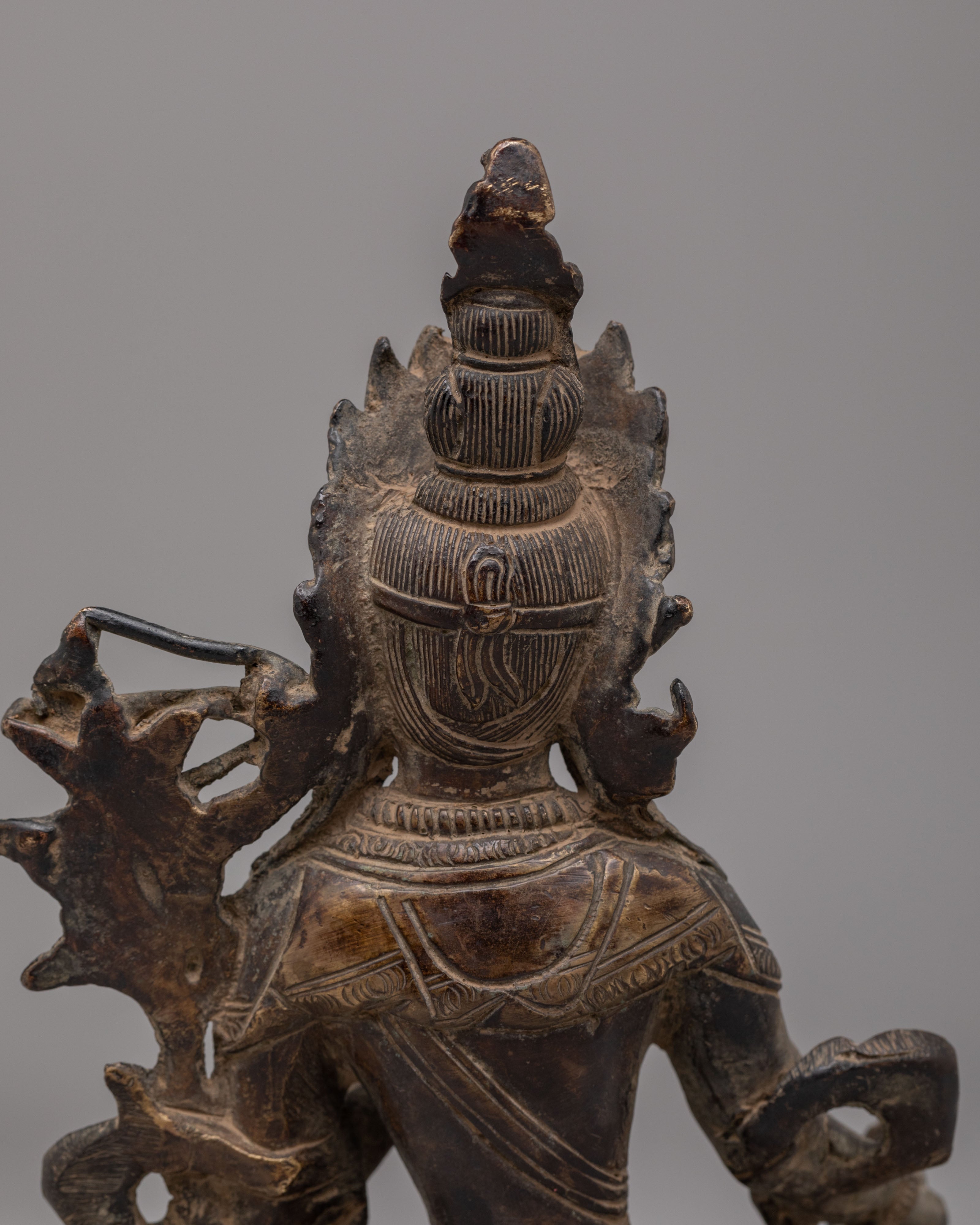 Handcrafted Red Tara Deity Statue | Sacred Tibetan Buddhist Art