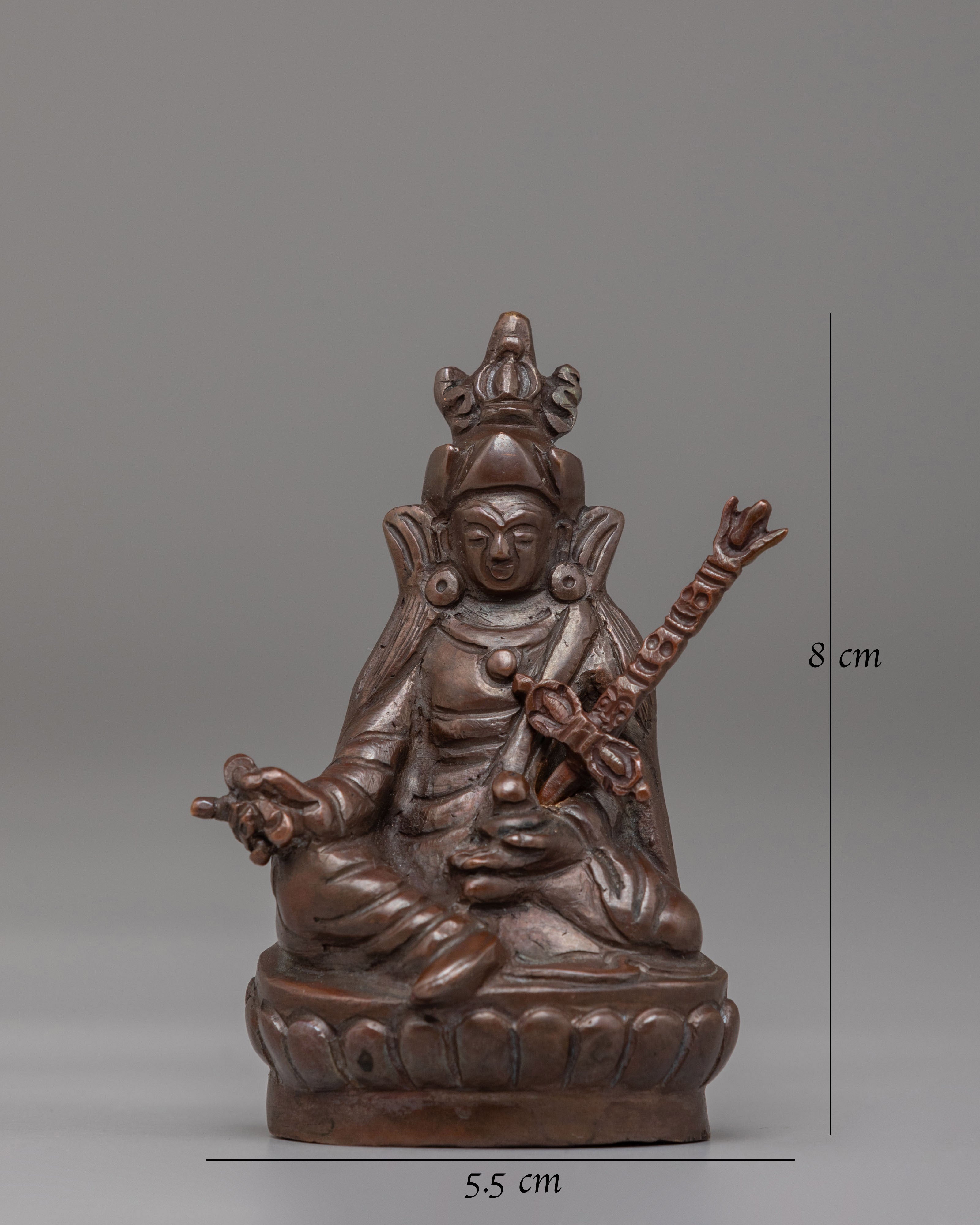 Machine-Made Guru Rinpoche Statue | Tibetan Buddhist Deity