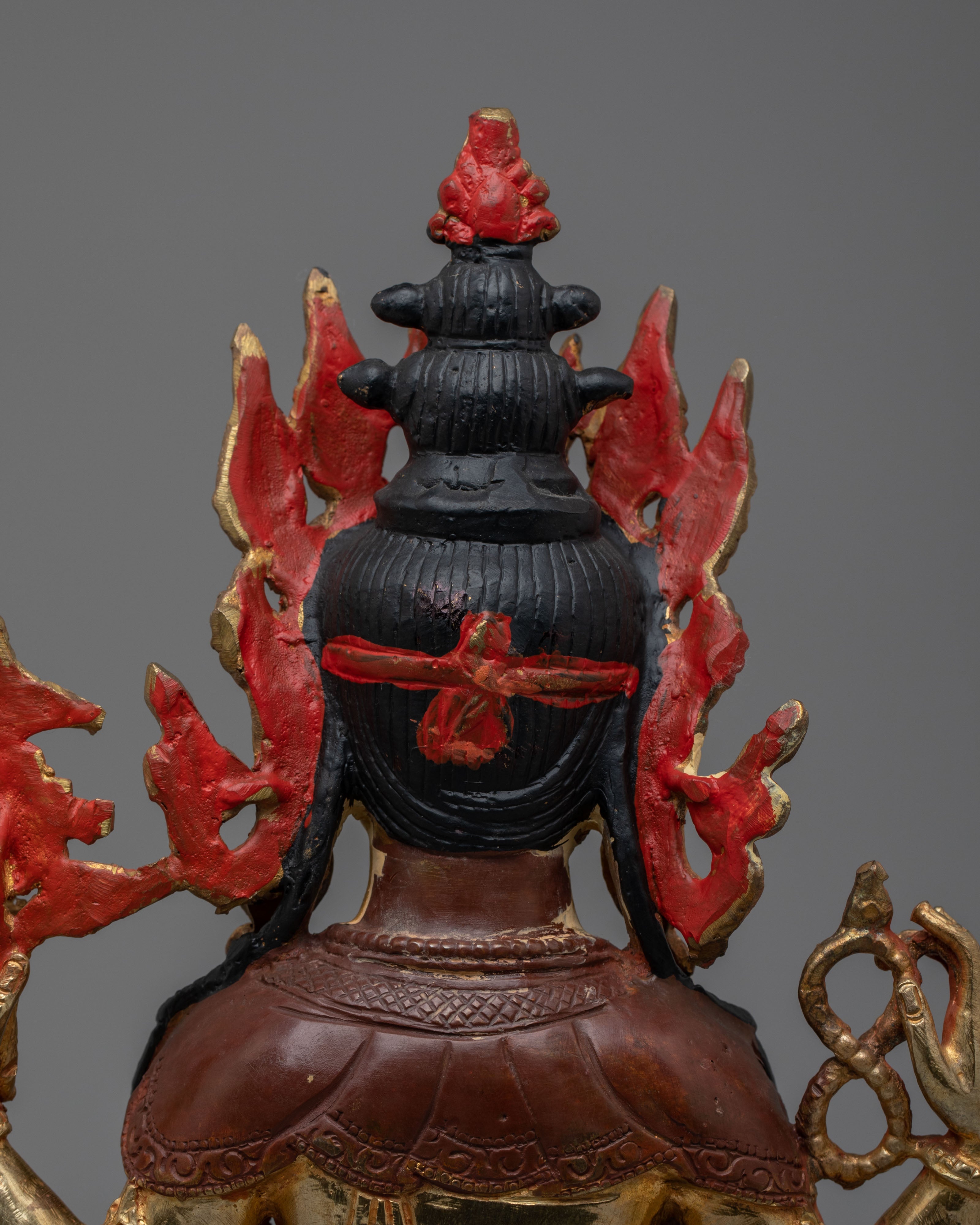 Ceremonial Chenrezig Shrine Statue | Tibetan Buddhist Altar Decor