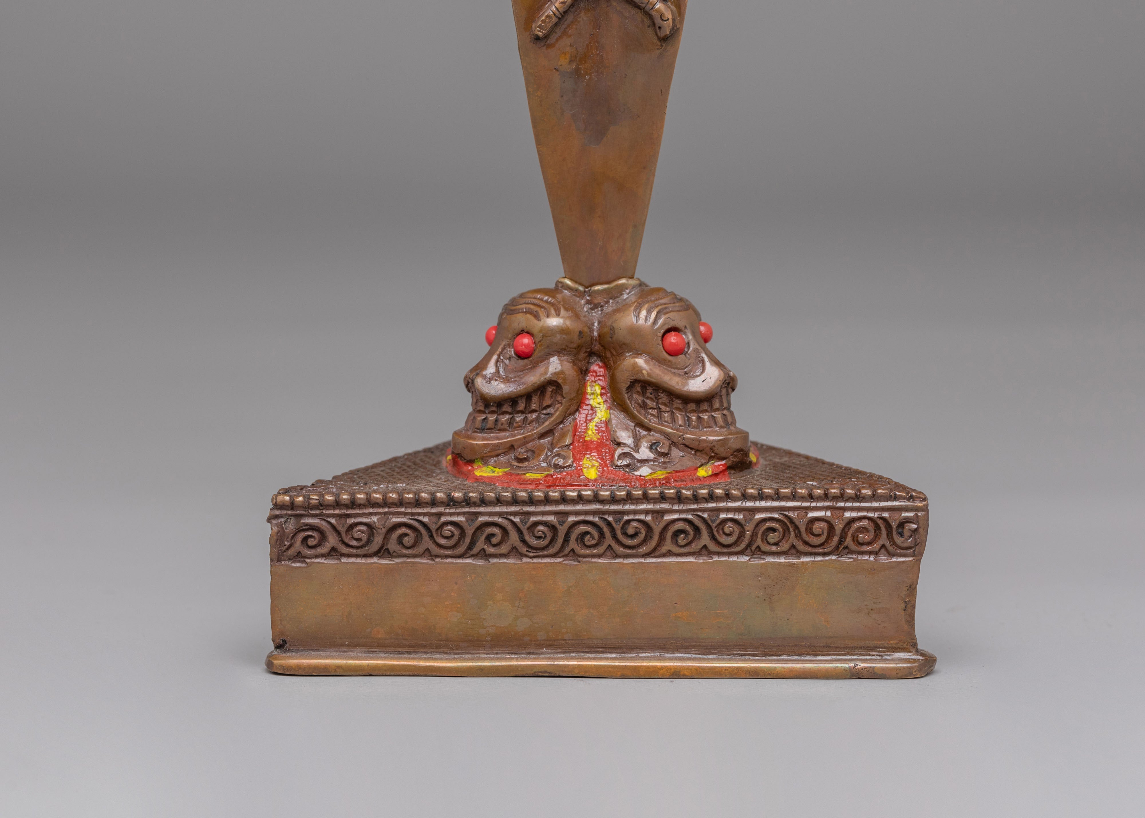 Himalayan Hayagriva Phurba | Sacred Ritual Dagger for Protection