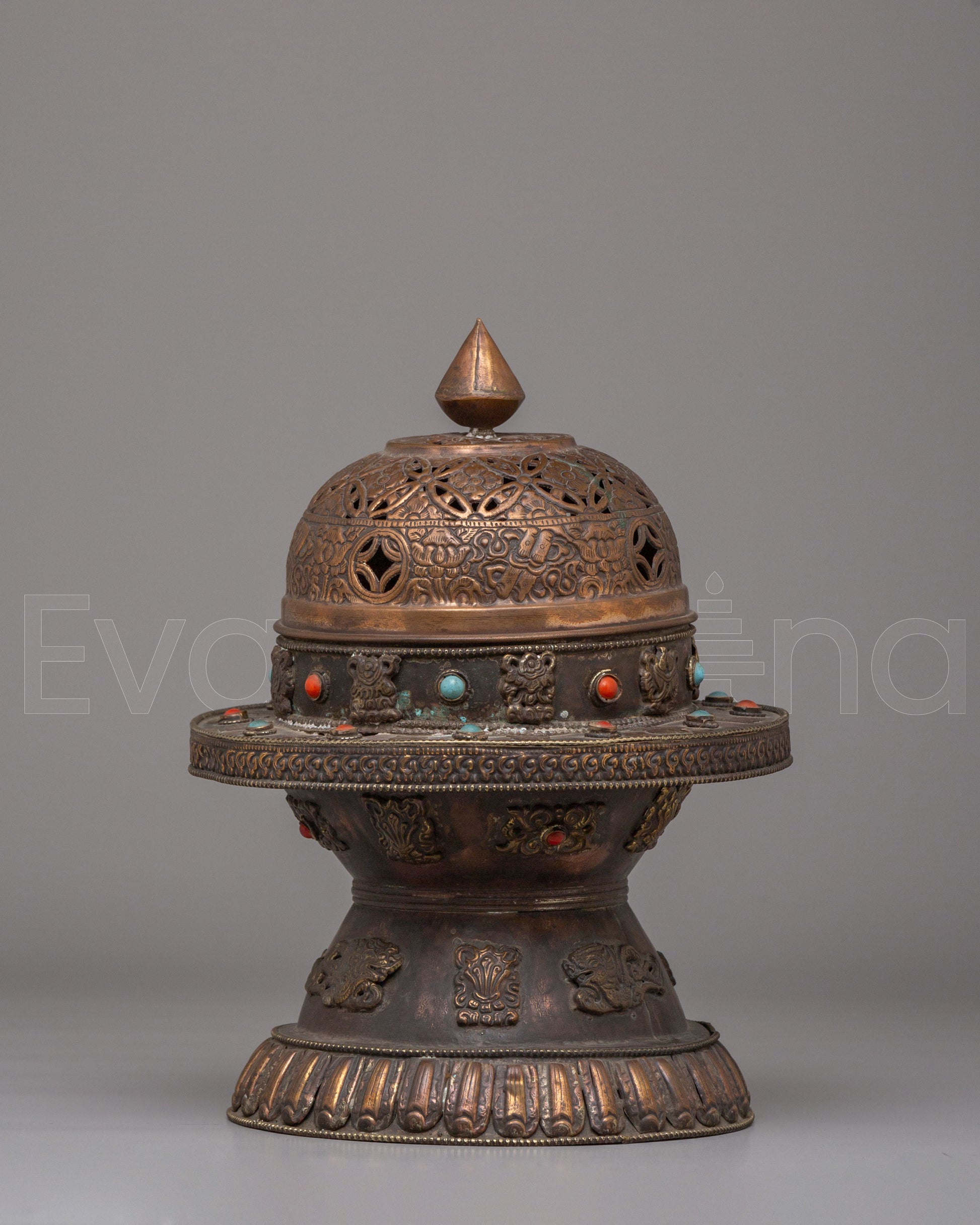 Sacred Tibetan Incense Holder