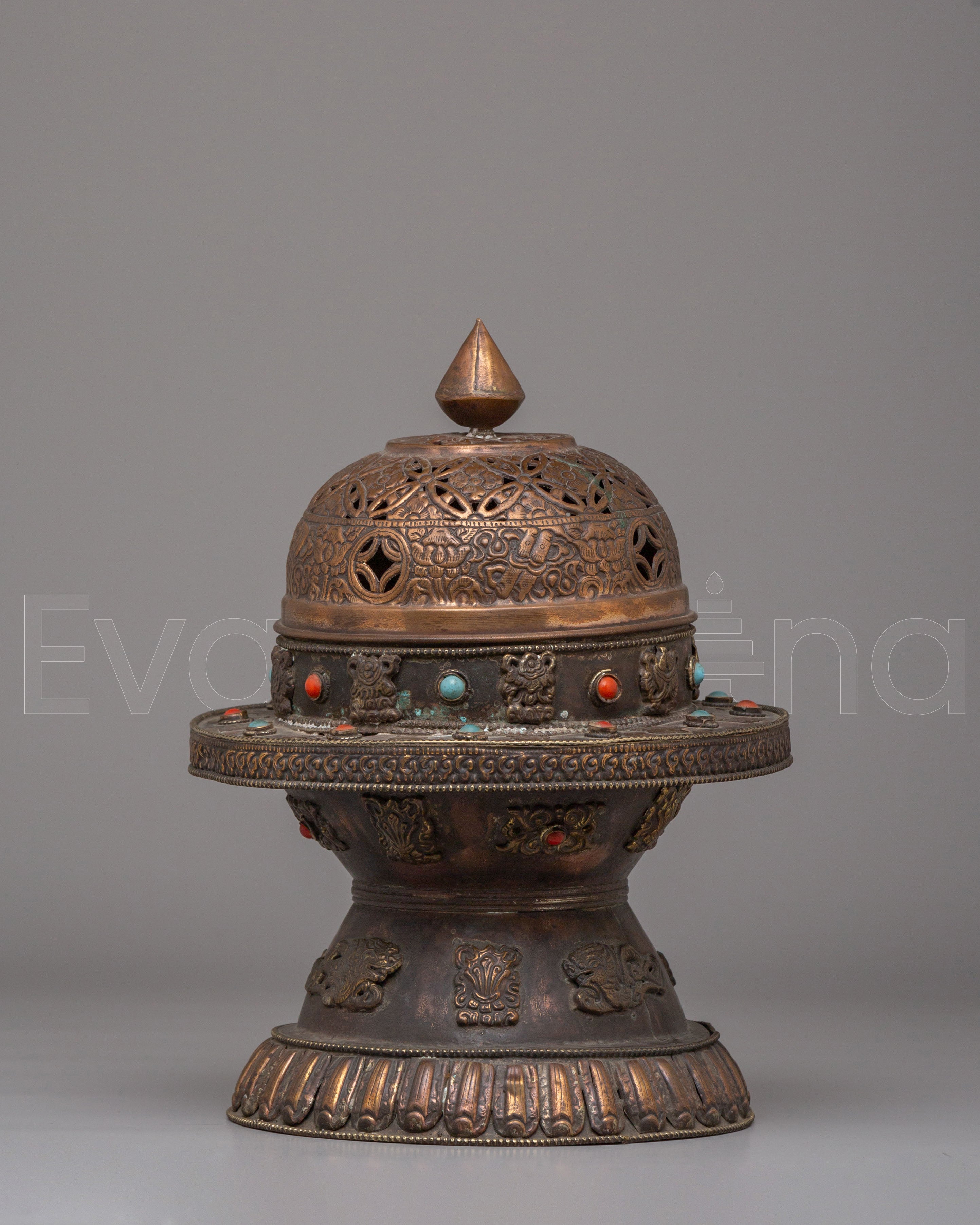 Sacred Tibetan Incense Holder