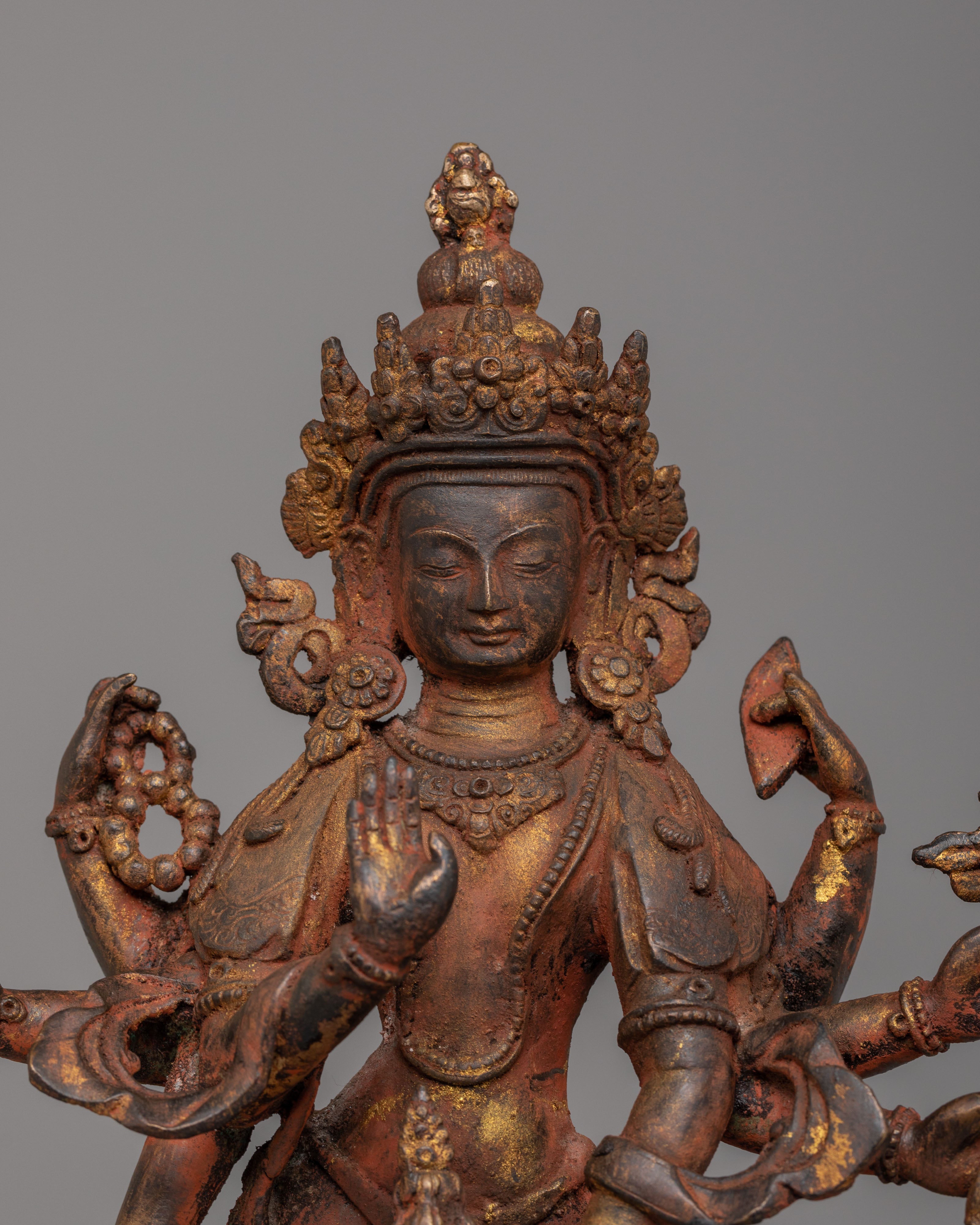 Bodhisattva of Compassion Lokeshwor Statue | Antique Statue