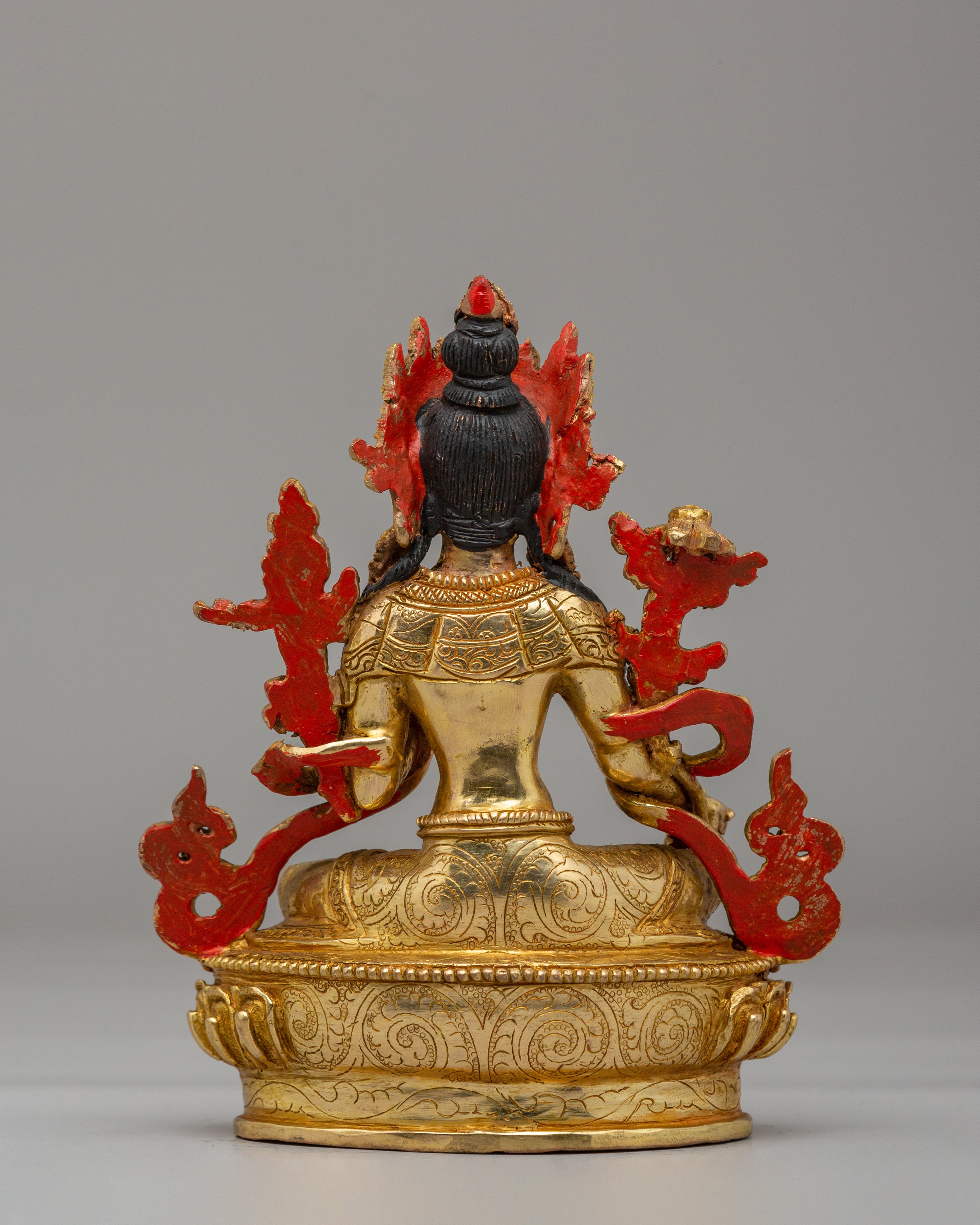 Green Tara Statue for Compassion | Tibetan Buddhist Figurine