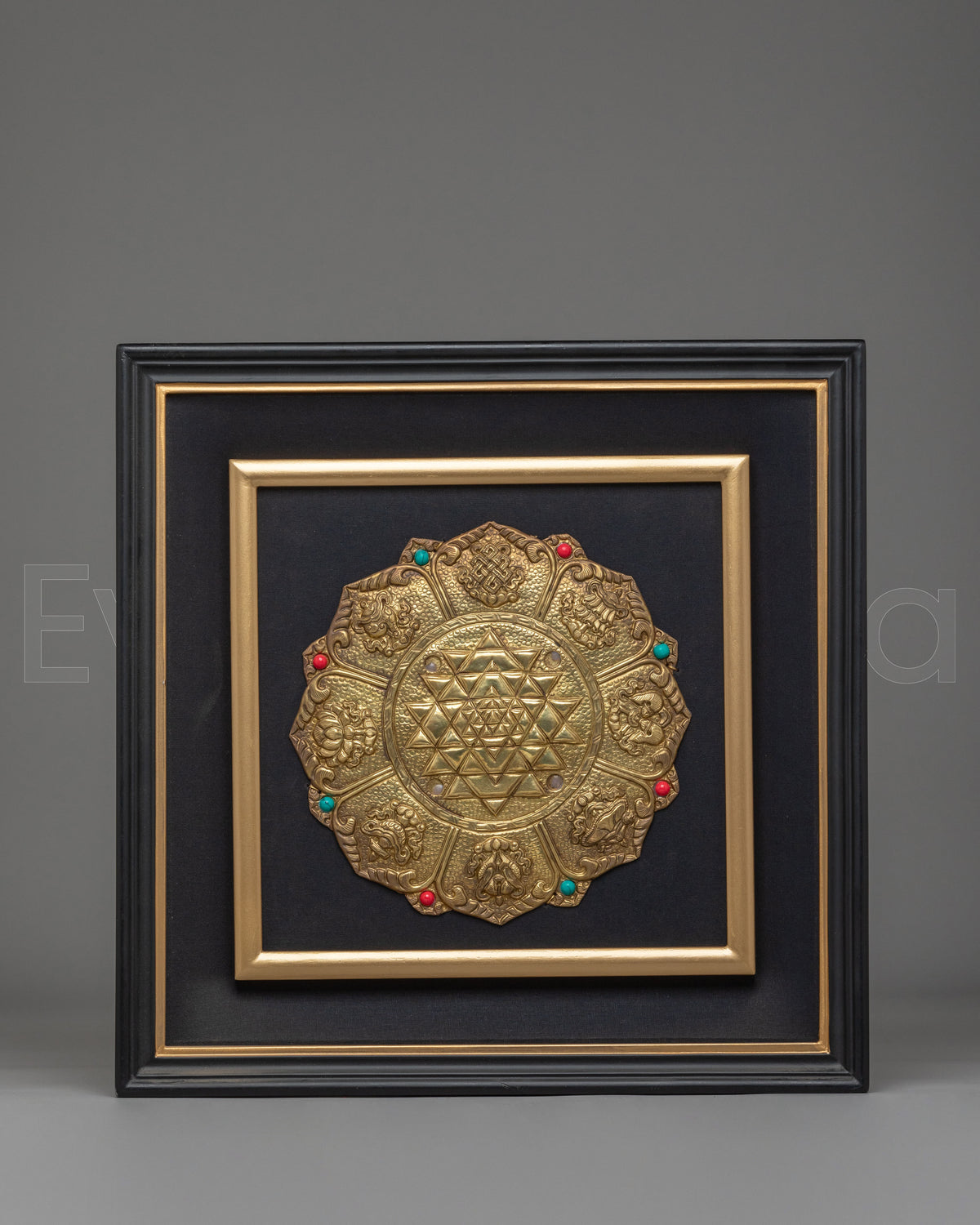 Handcrafted Sri Yantra Wall Art