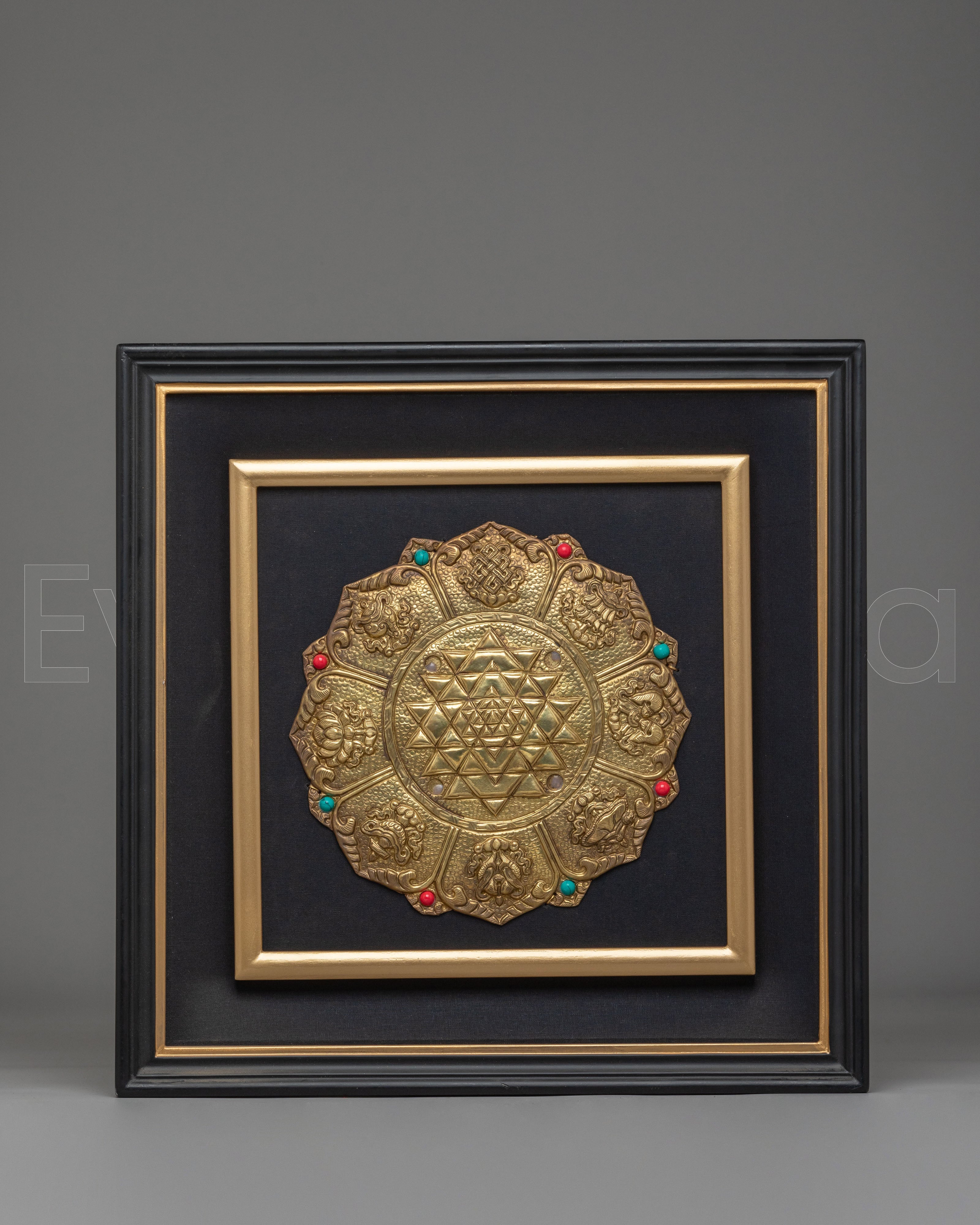 Handcrafted Sri Yantra Wall Art