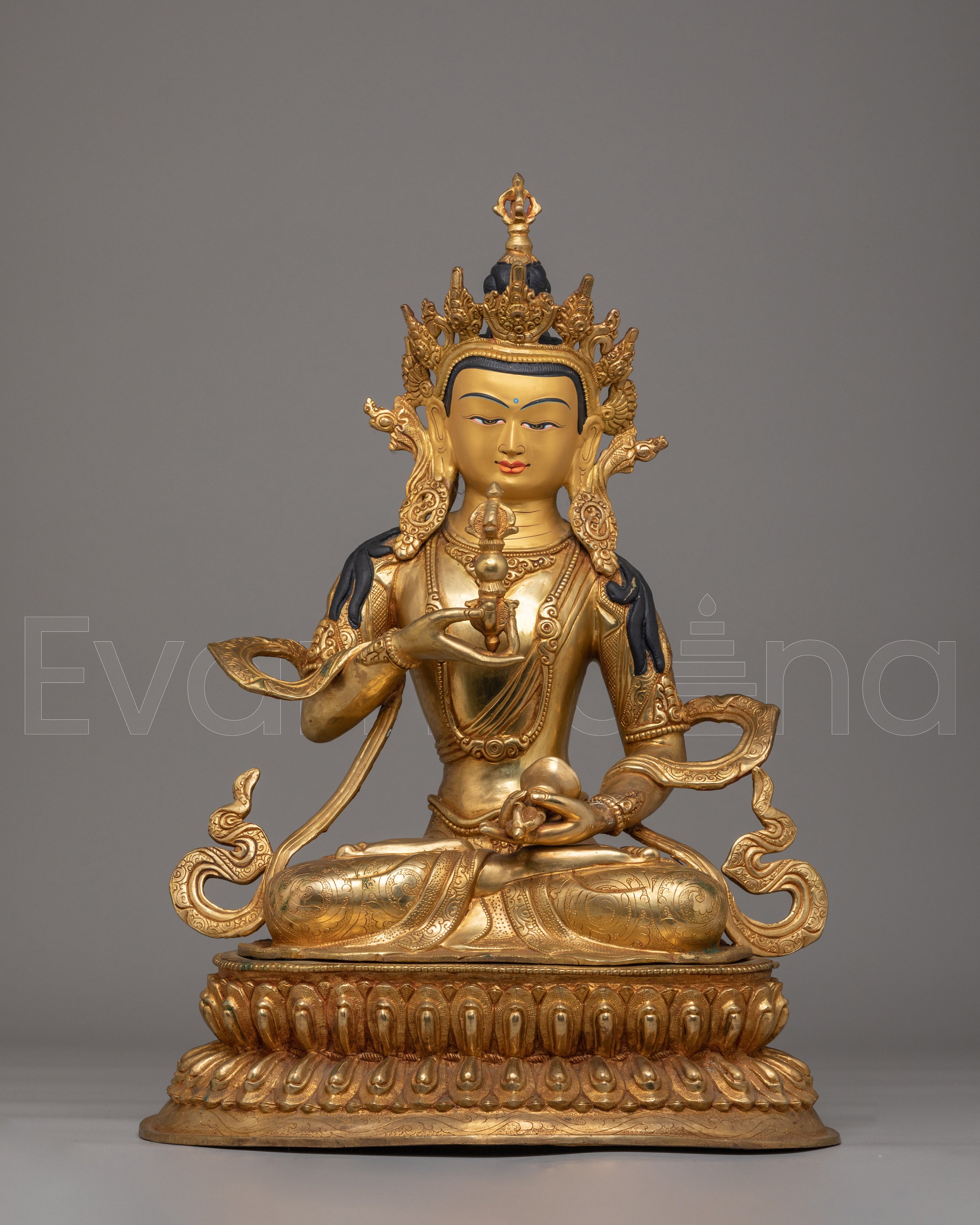 Copper Vajrasattva Sculpture