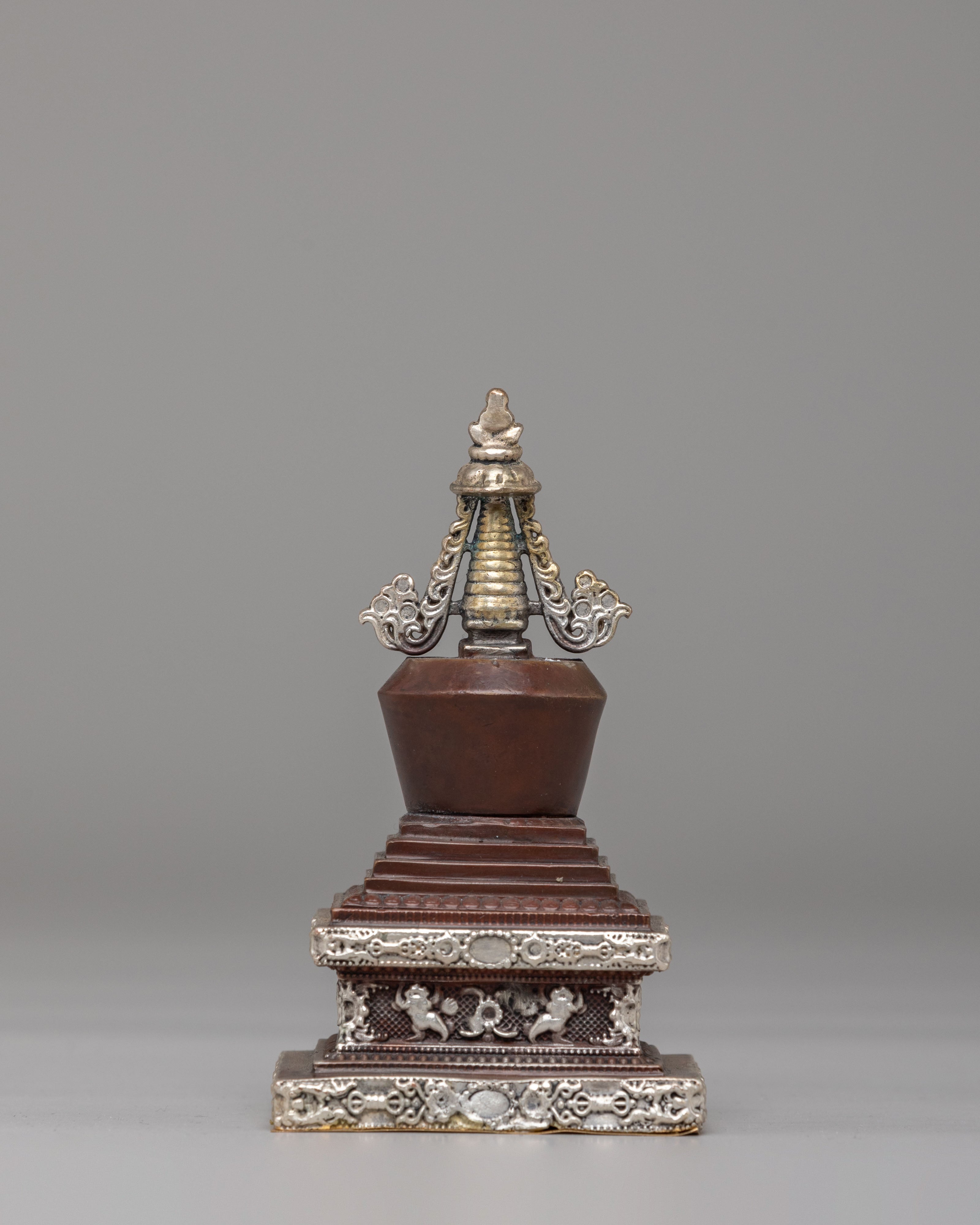 Sacred Ritual Enlightenment Stupa | Handcrafted Tibetan Stupa