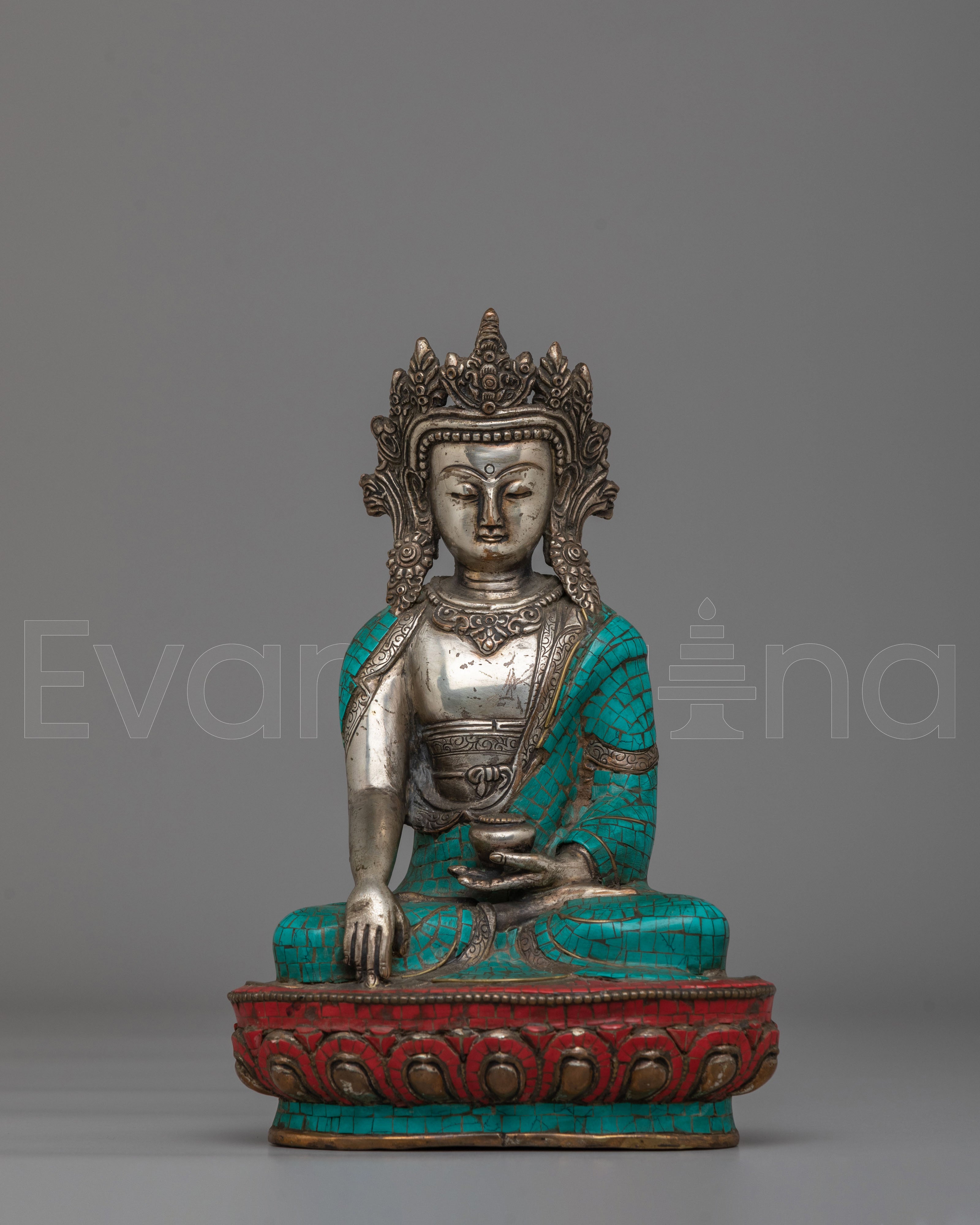 Crown Shakyamuni Buddha Statue