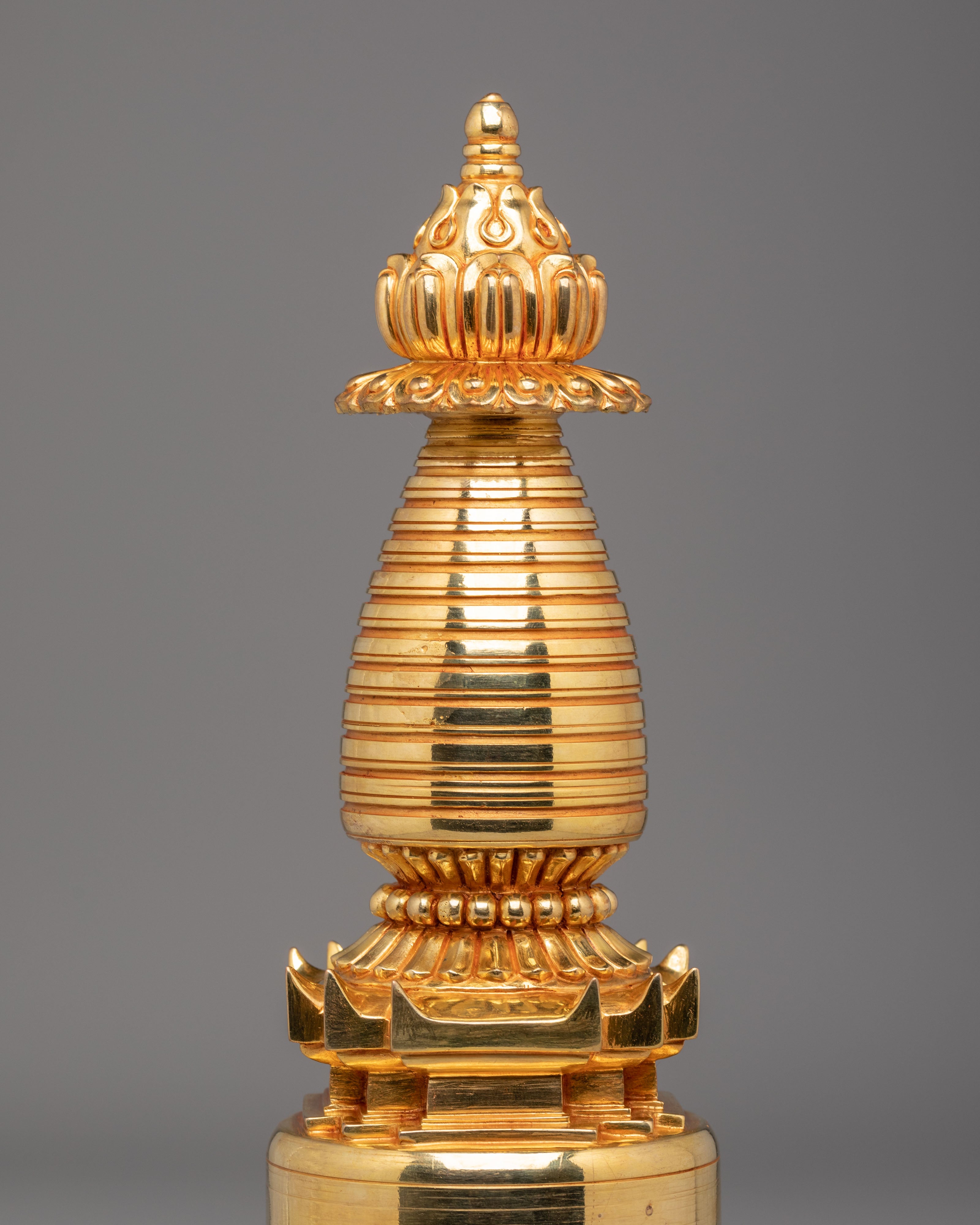 Handmade Kadampa Stupa | Tibetan Ritual Art