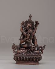 Vajrasattva With Consort Statue