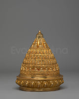 Handcrafted Buddhist Stupa Art