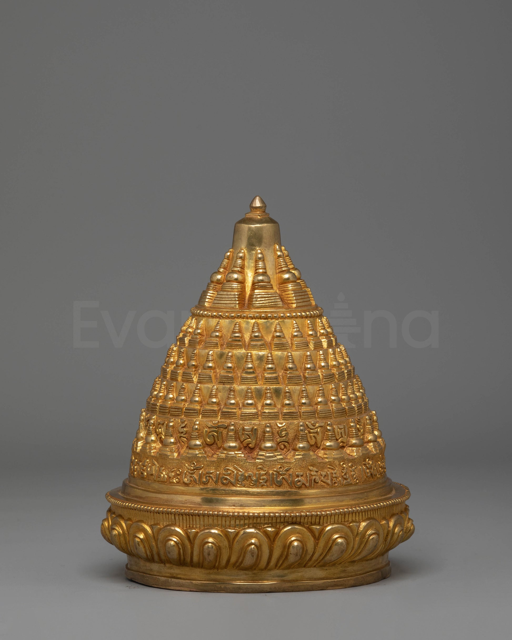 Handcrafted Buddhist Stupa Art