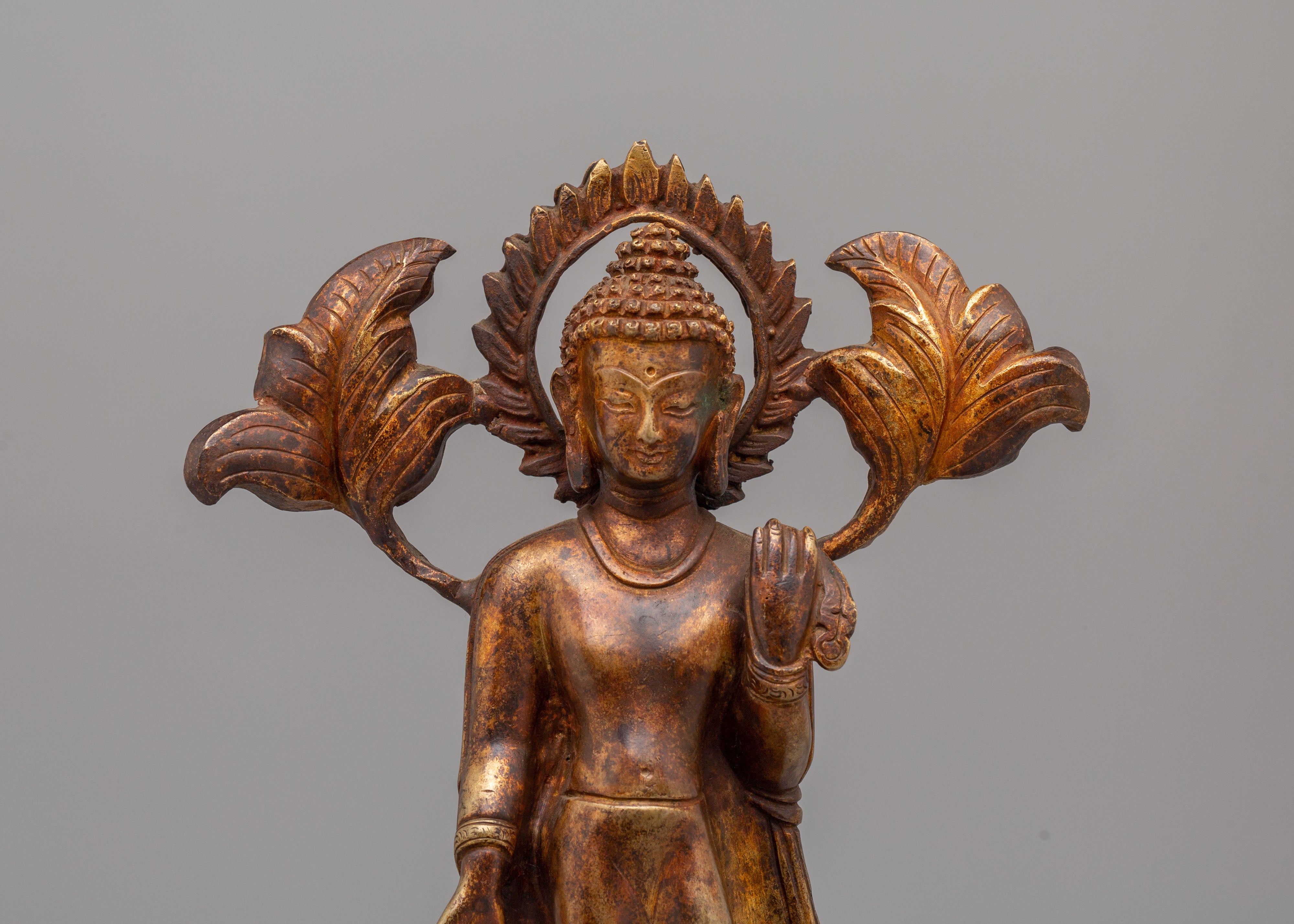 Tibetan Altar Dipankara Buddha Statue | Handcrafted Art
