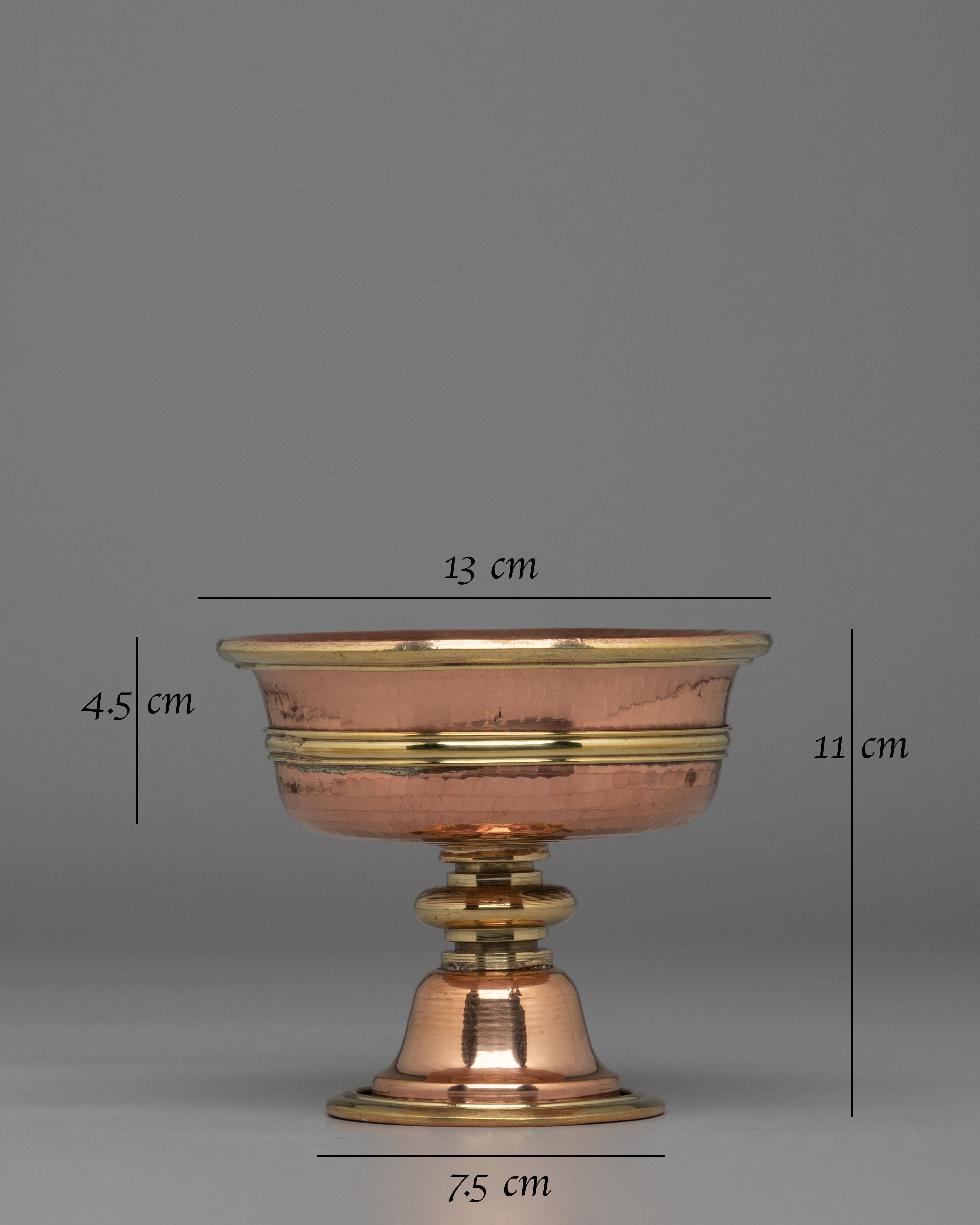 Buddhist Altar Butter Lamp | Handcrafted Ritual Light Offering