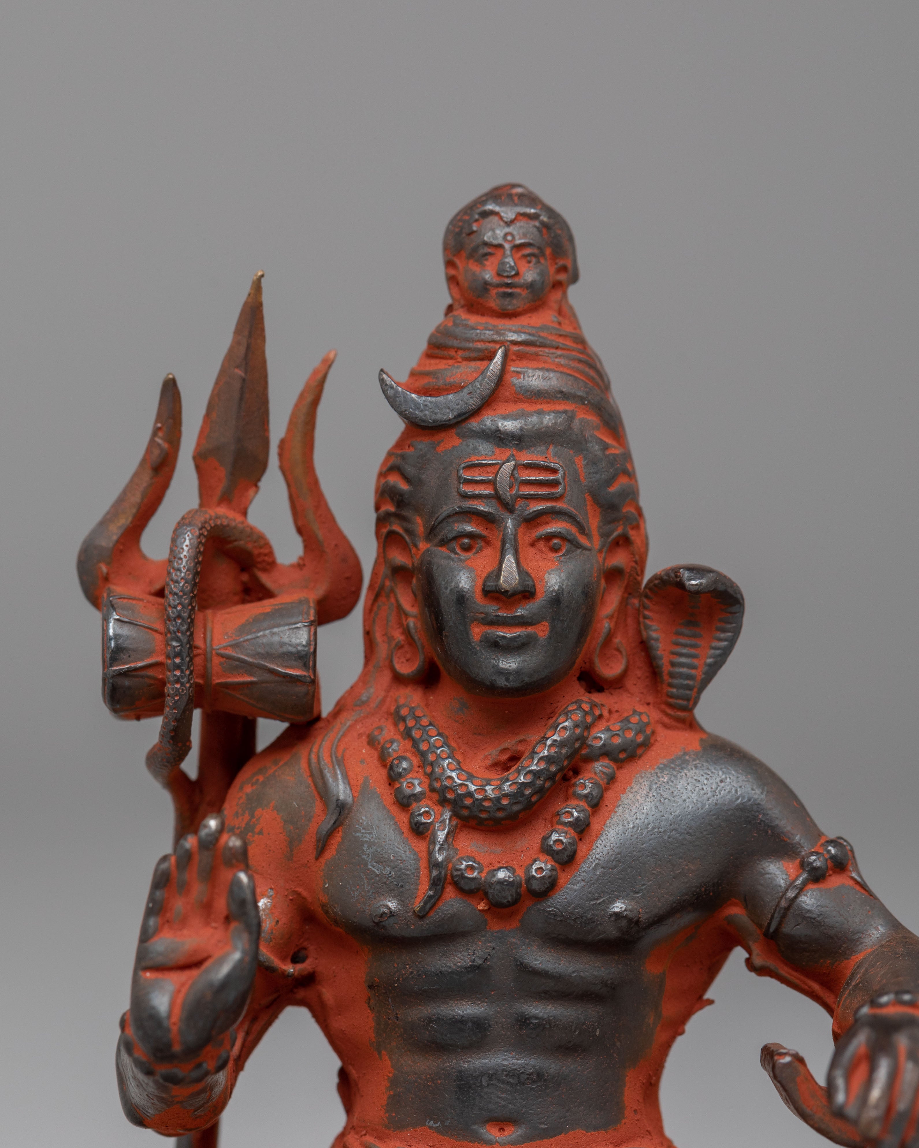 Handcrafted Lord Shiva Statue | Hindu Deity Sculpture