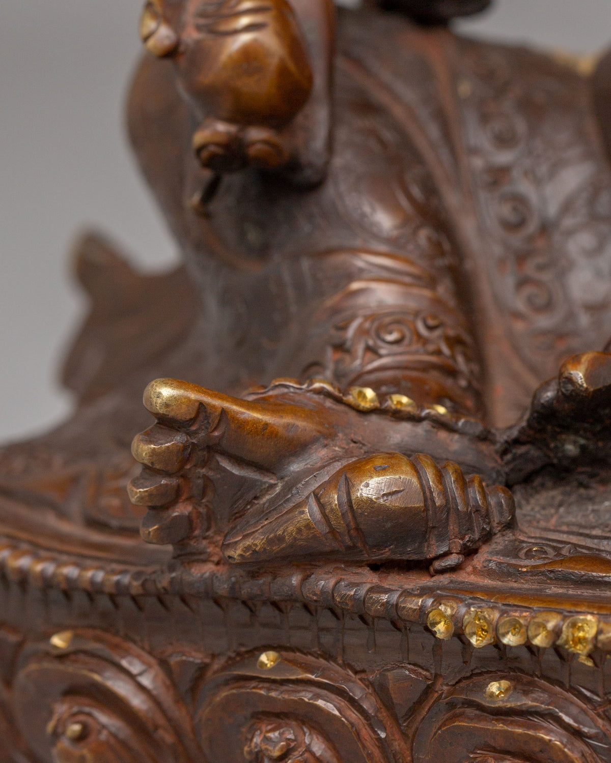 Sacred Tibetan Dzambhala Sculpture | Statue for Abundance