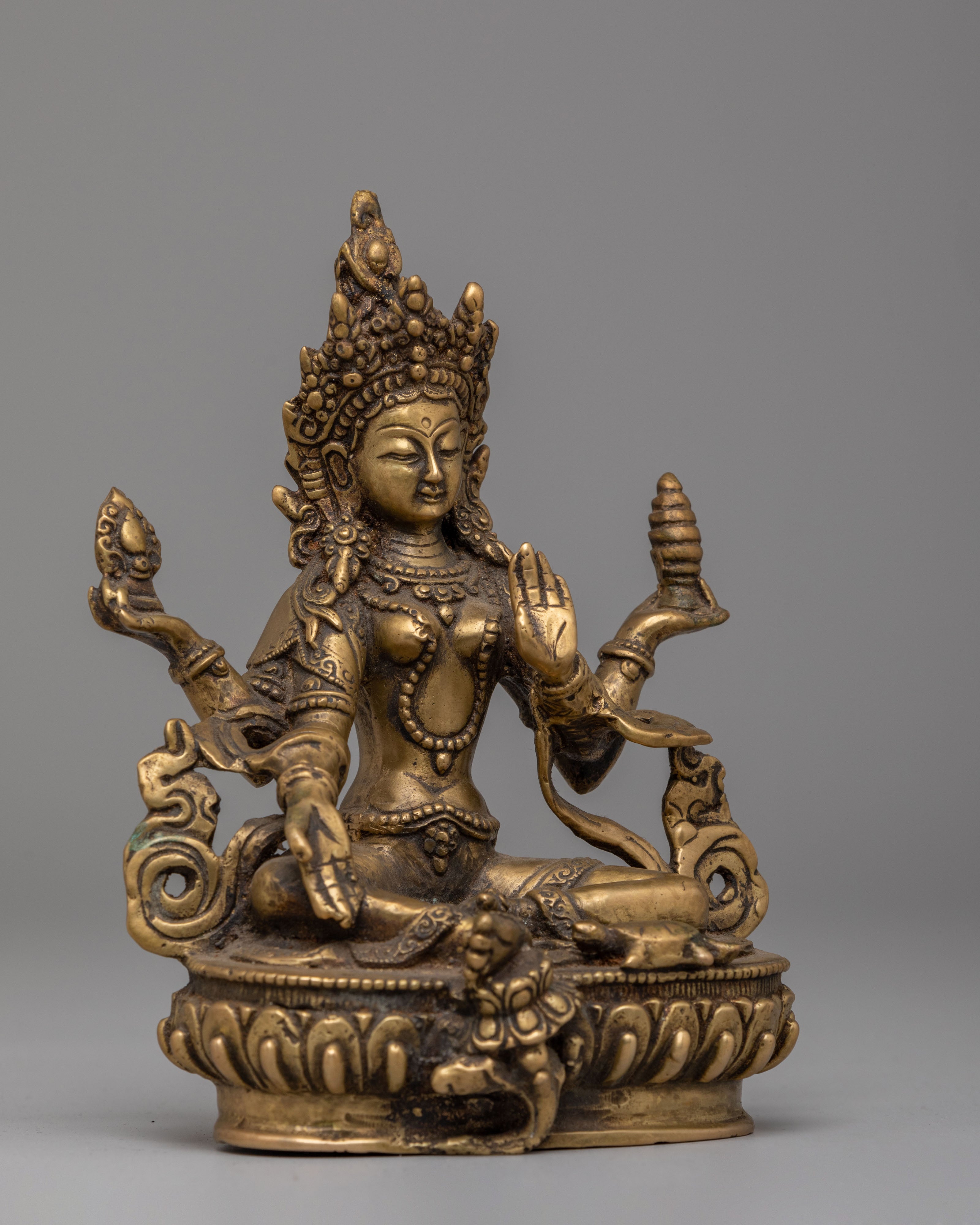 Handcrafted Lakshmi Statue | Hindu Goddess of Wealth