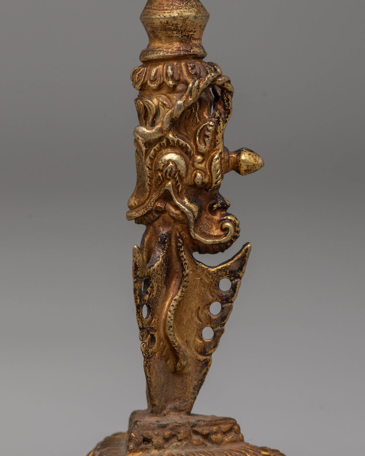 Handcrafted Ganesha Phurba for Rituals | Tibetan Buddhist Tantric Dagger