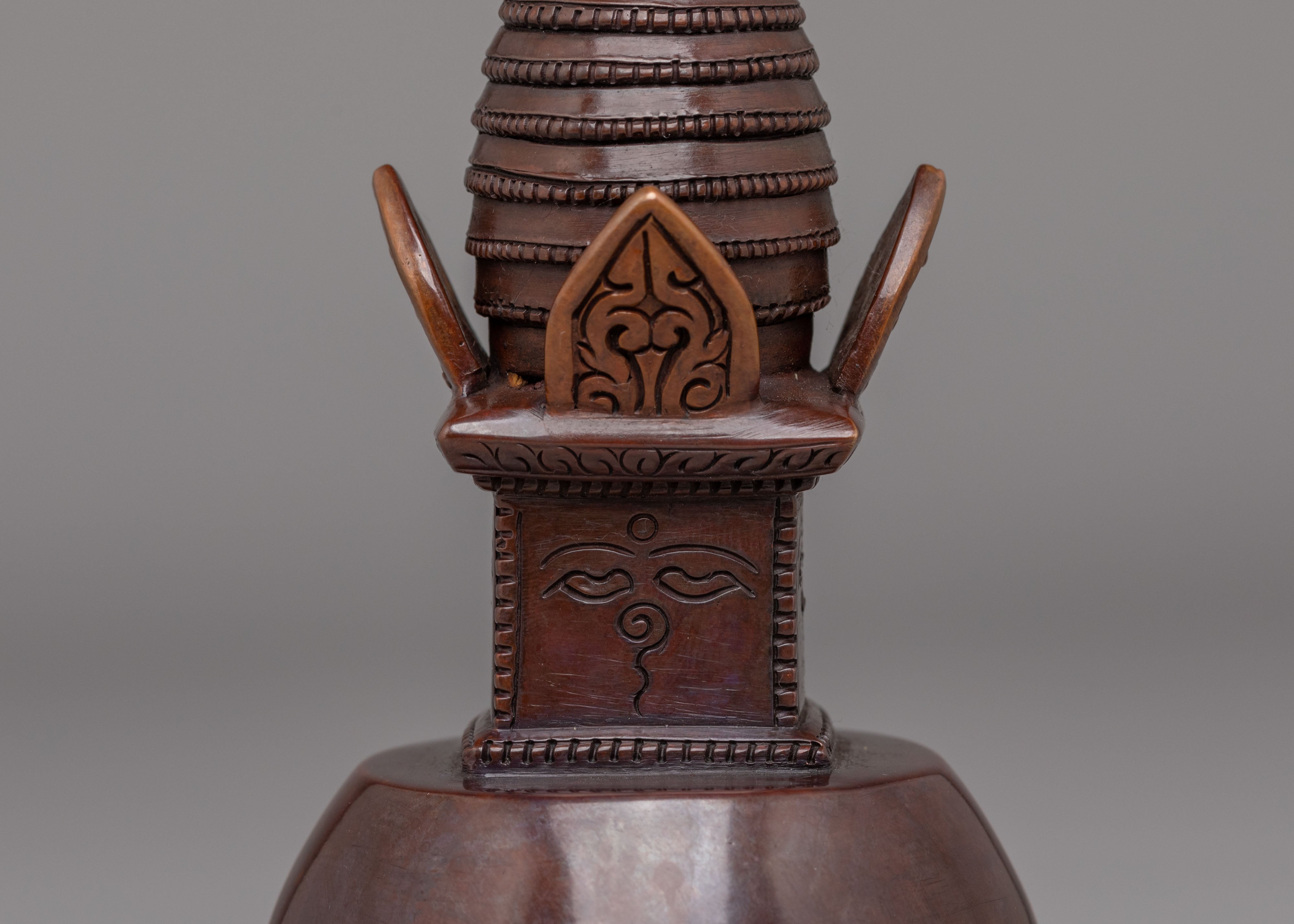 Handcrafted Parinirvana Stupa | Symbol of Enlightenment