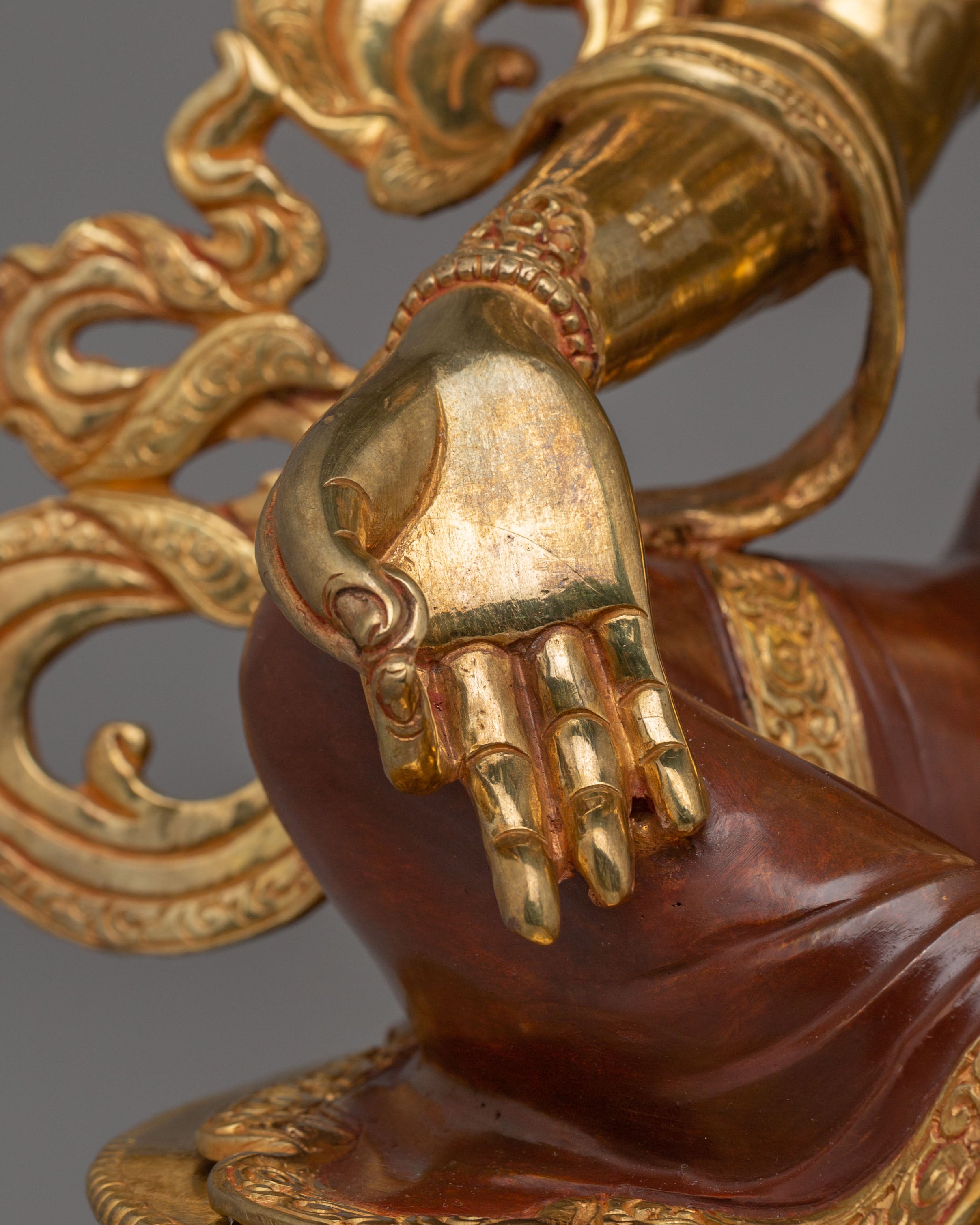 Green Tara Statue of Love and Compassion | Sacred Tibetan Artwork