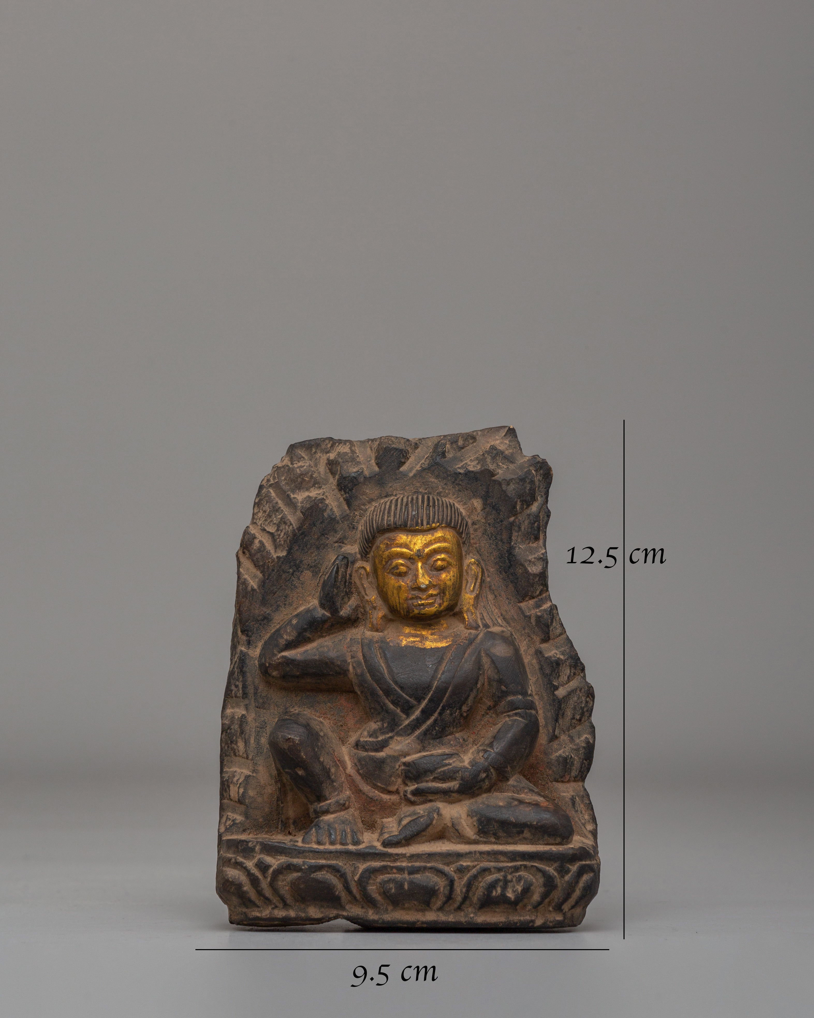 Handcrafted Milarepa Figurine | Tibetan Yogi Statue