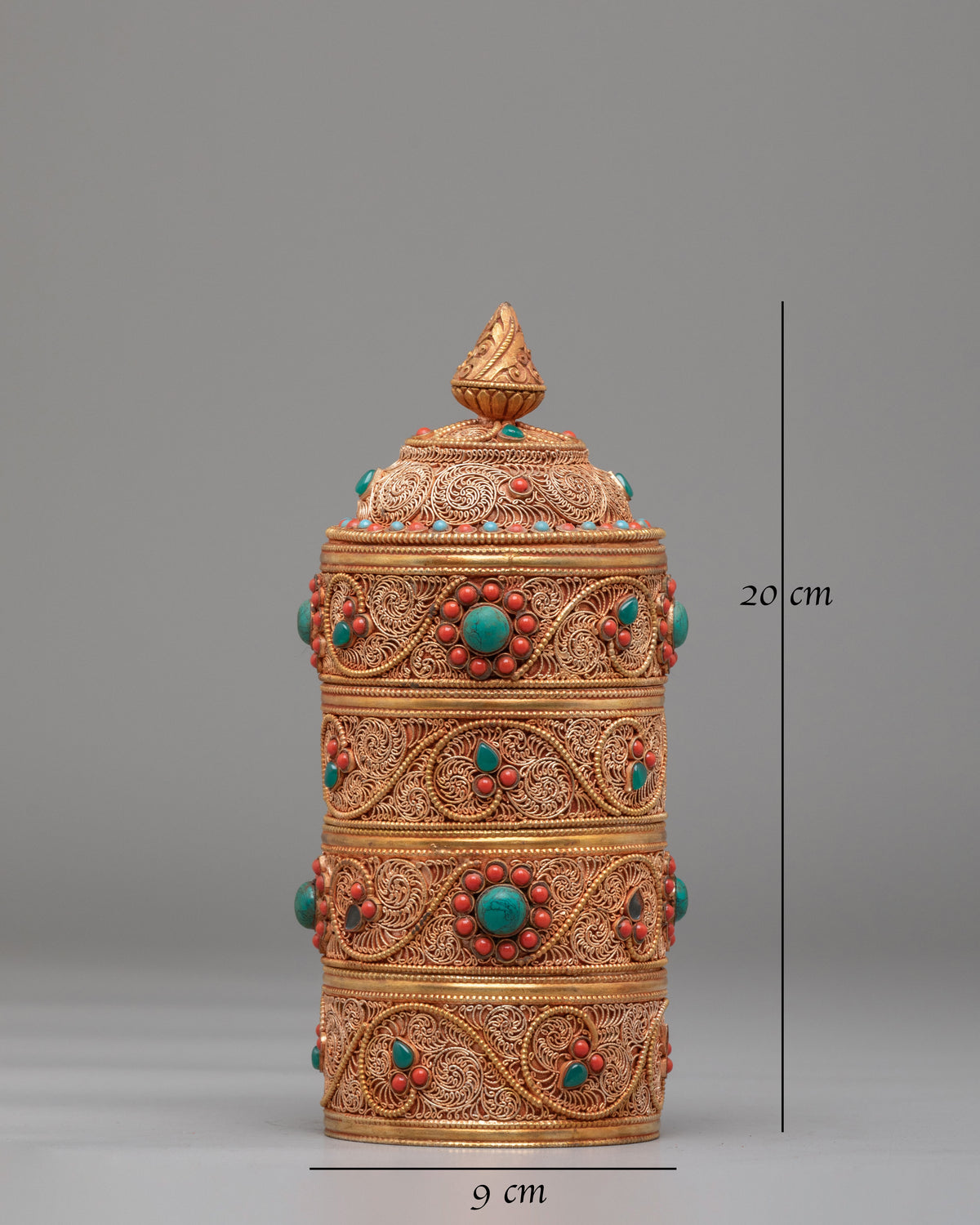 Sacred Altar Dhupur Rice Pot | Traditional Pot for Puja and Meditation
