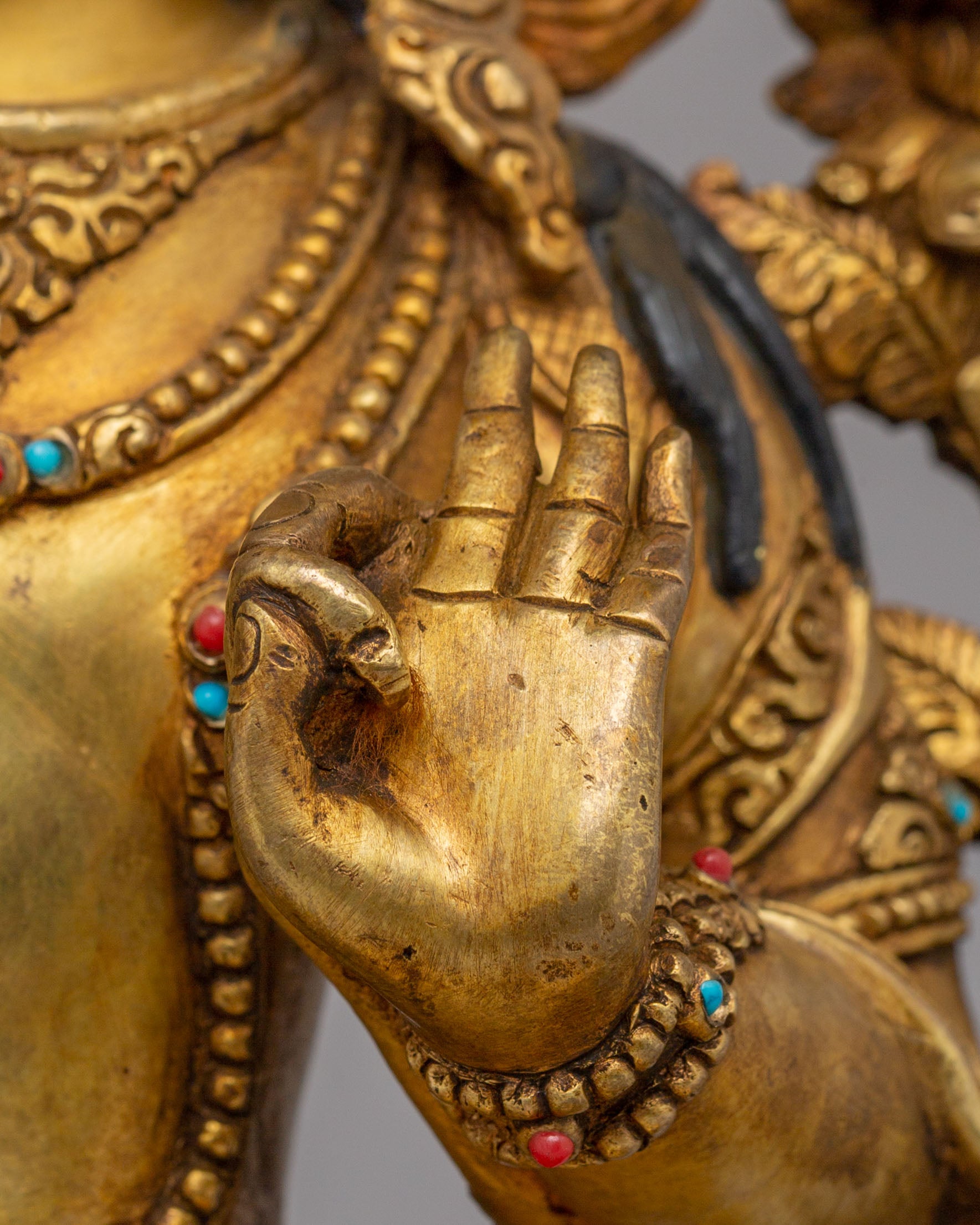 Manjushri Wisdom Buddha Sculpture | Handcrafted Statue