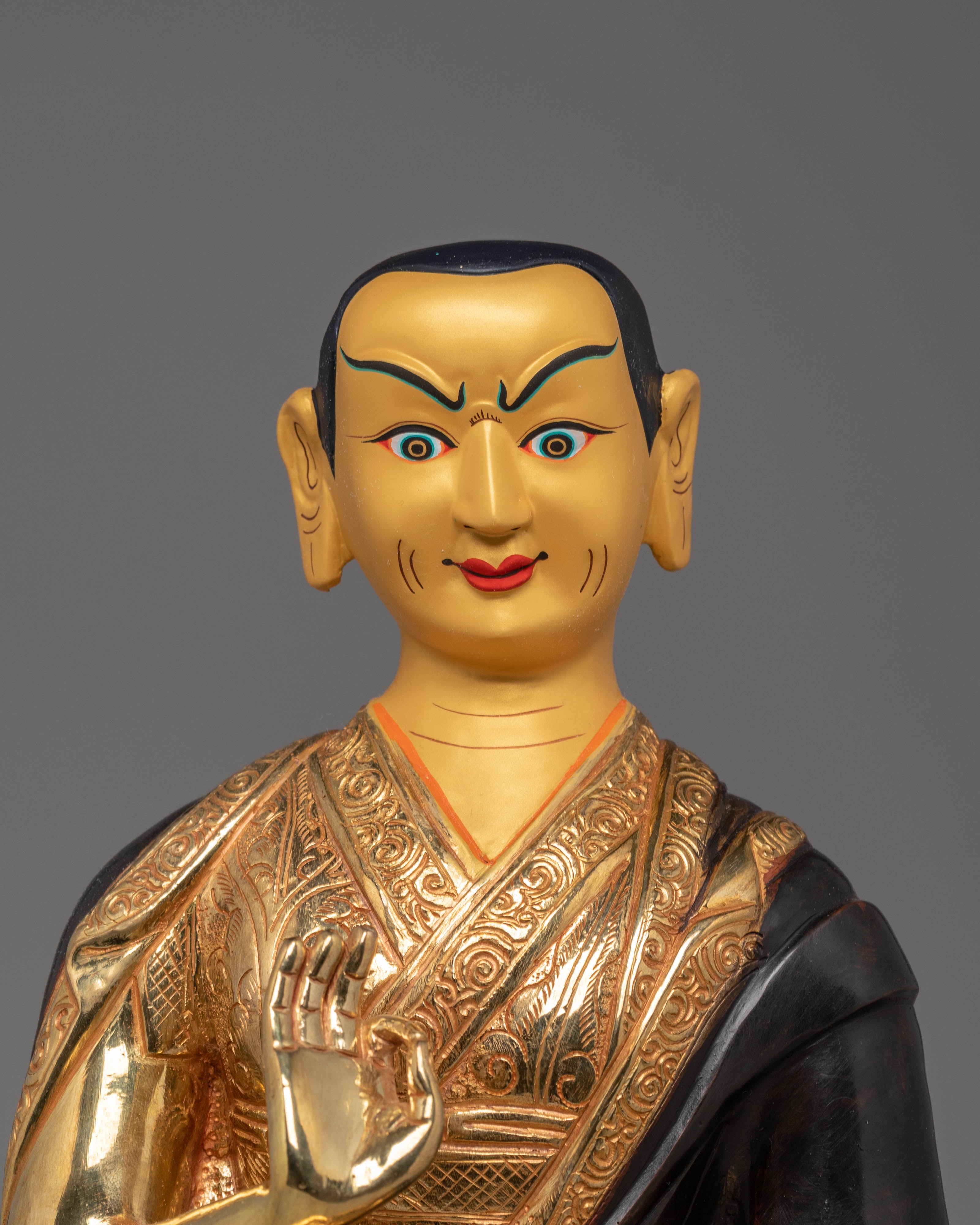Tibetan Buddhist Master Tsongkhapa Set | Tsongkhapa with Disciples