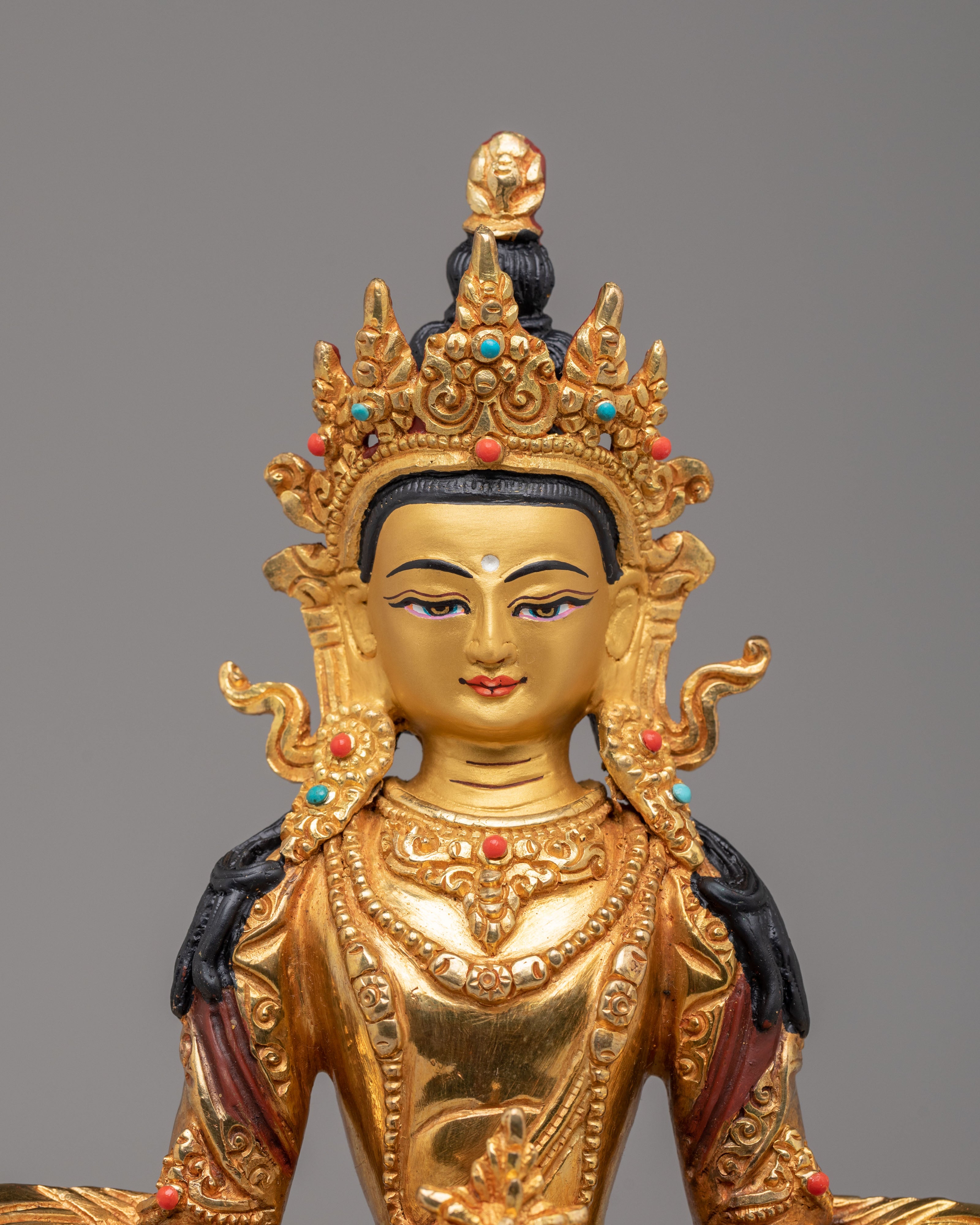 Amitayus Buddha Statue for Altar | Symbol of Longevity and Prosperity
