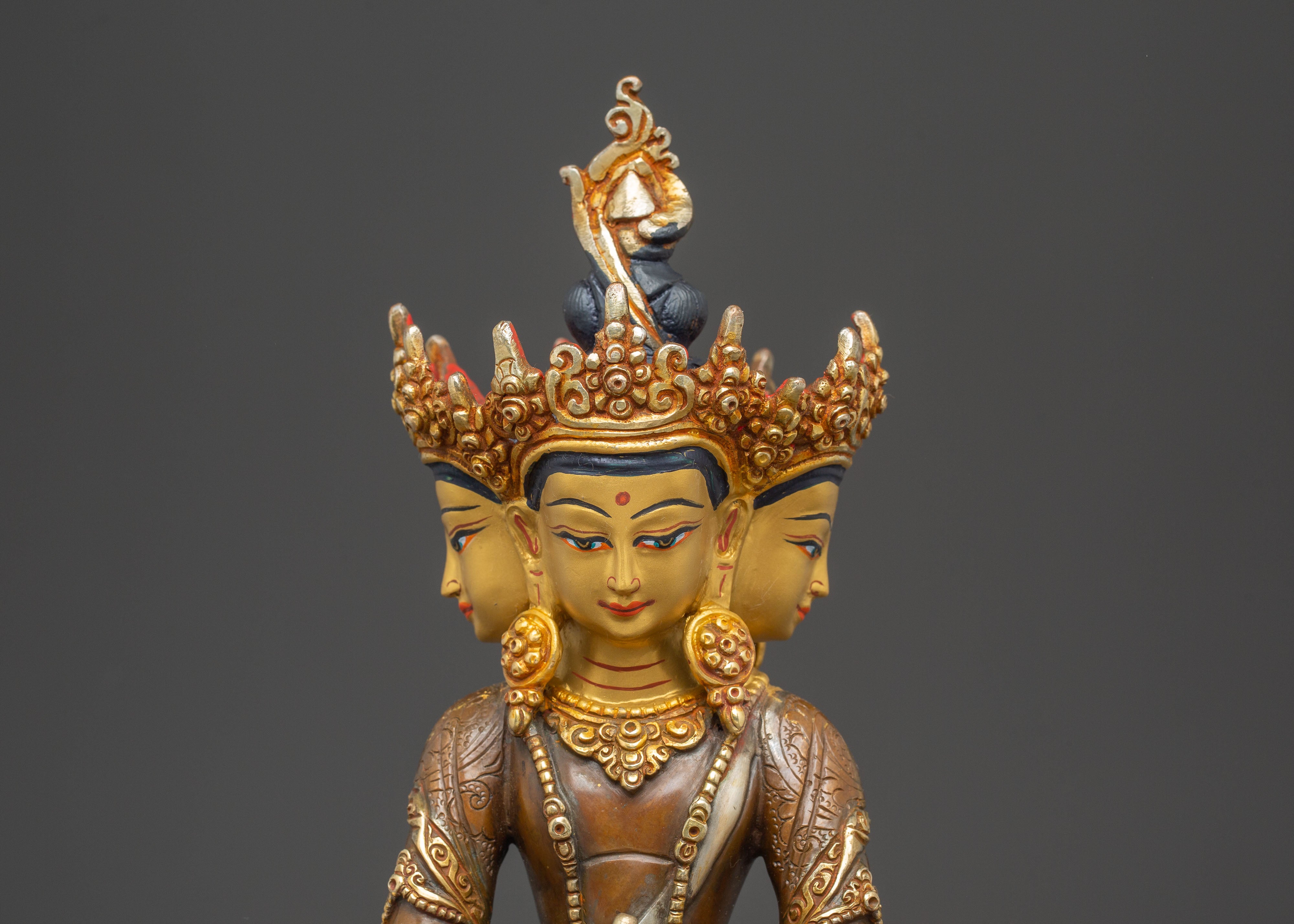 Traditional Vairocana Buddha Statue | Symbol of Cosmic Enlightenment