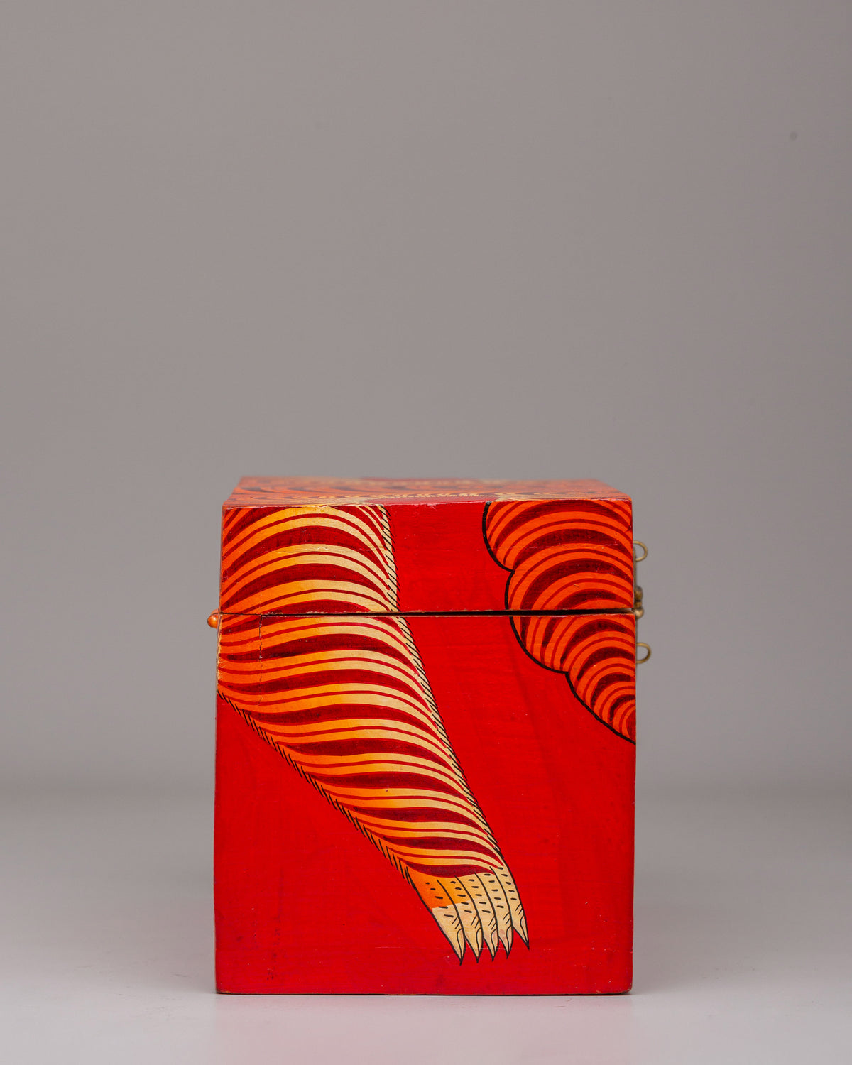 Decorative Himalayan Wooden Box | Handcrafted Wooden Treasure Box