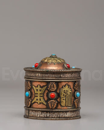 Mantra Engraved Ritual Box