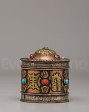 Mantra Engraved Ritual Box