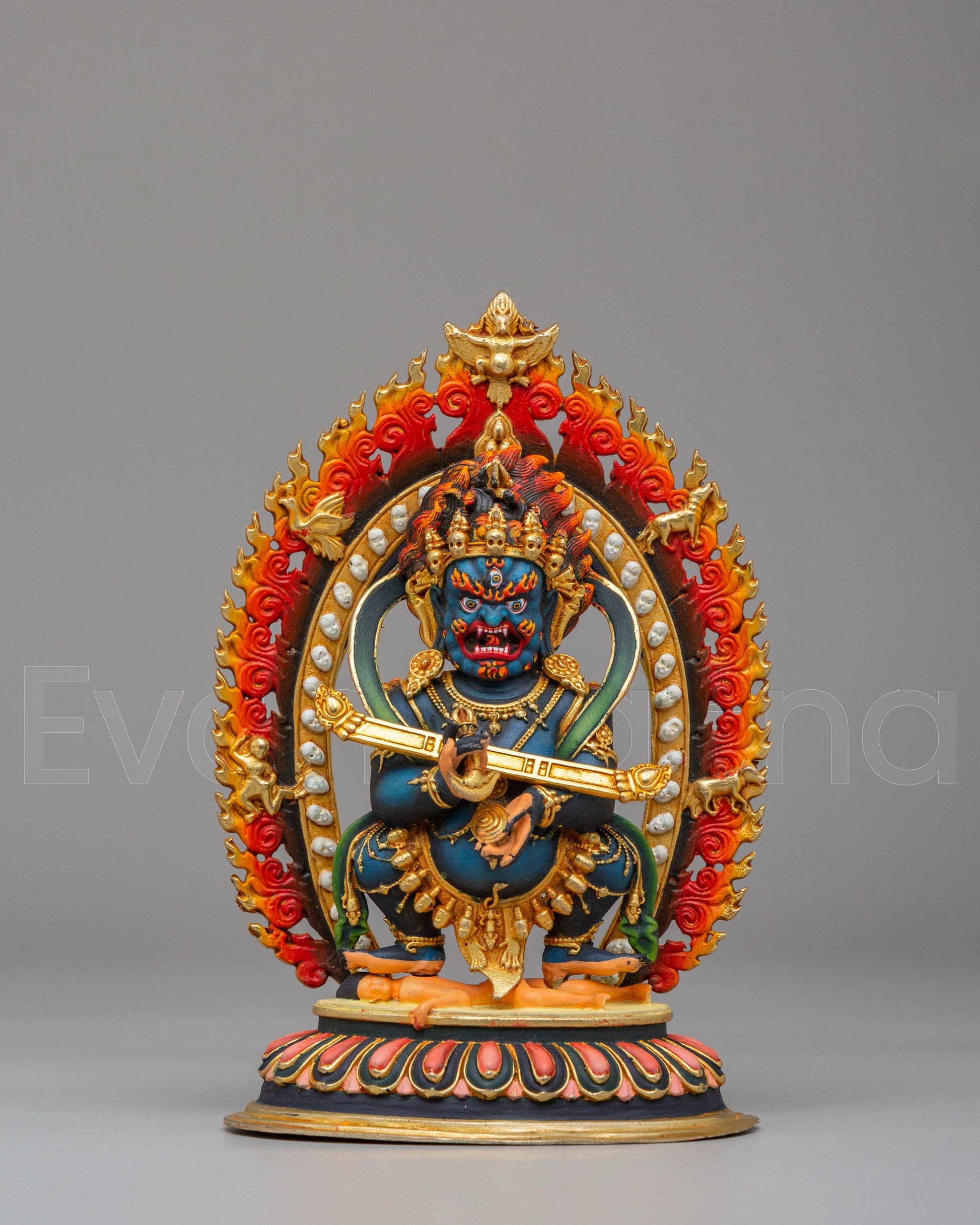 Sacred Sakya Mahakala Statue