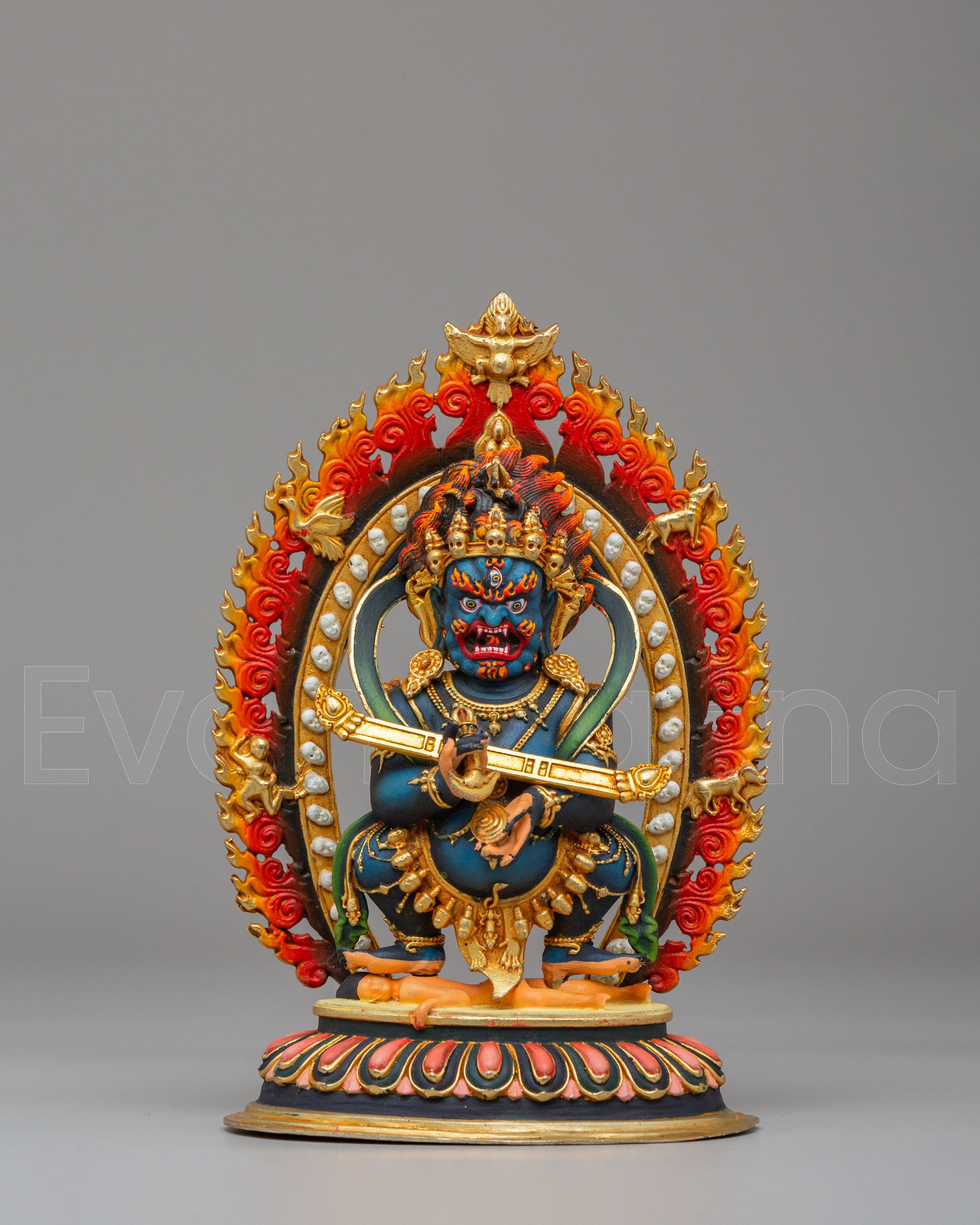 Sacred Sakya Mahakala Statue