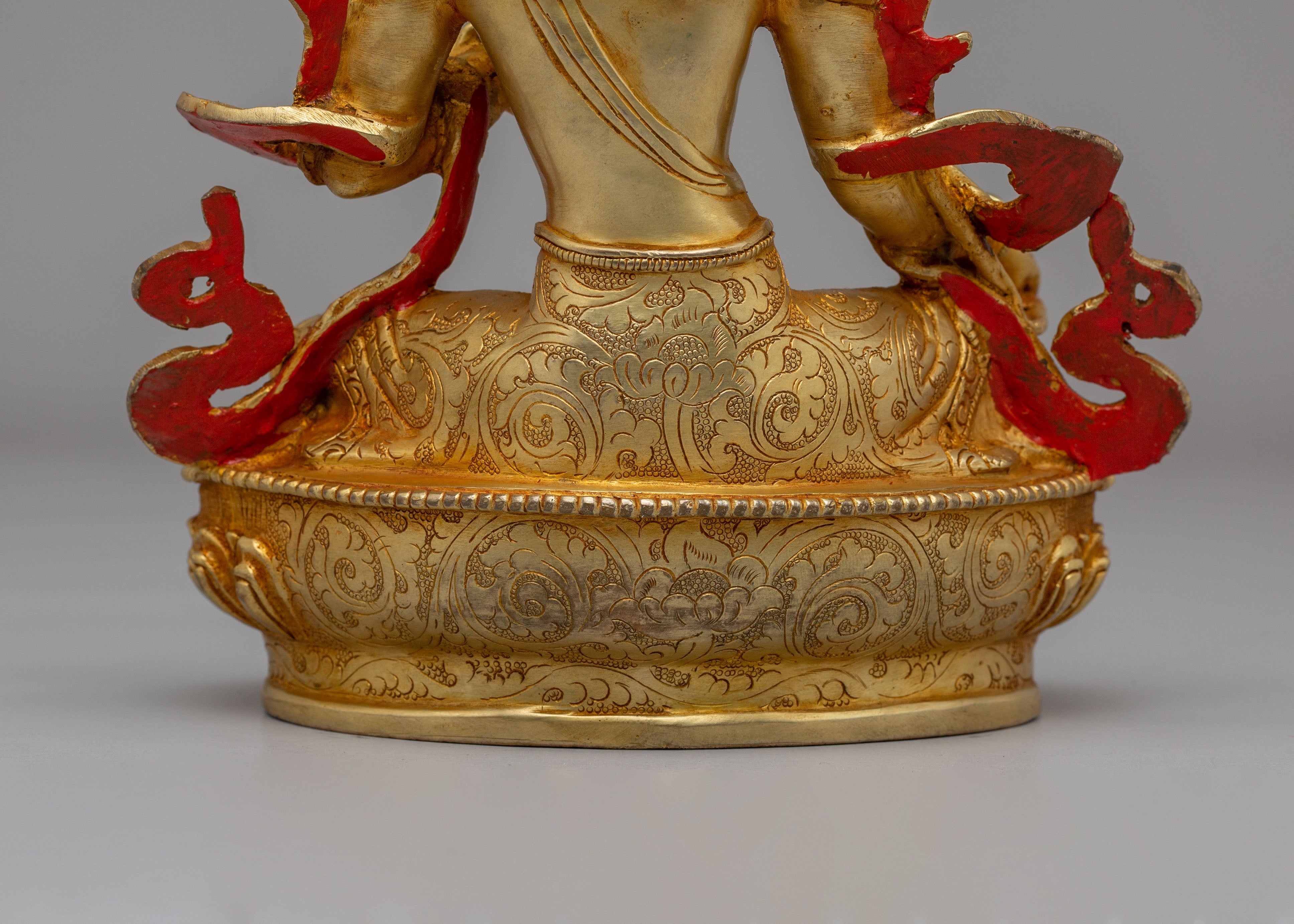 Himalayan Green Tara Statue for Altar | Symbol of Compassion & Protection