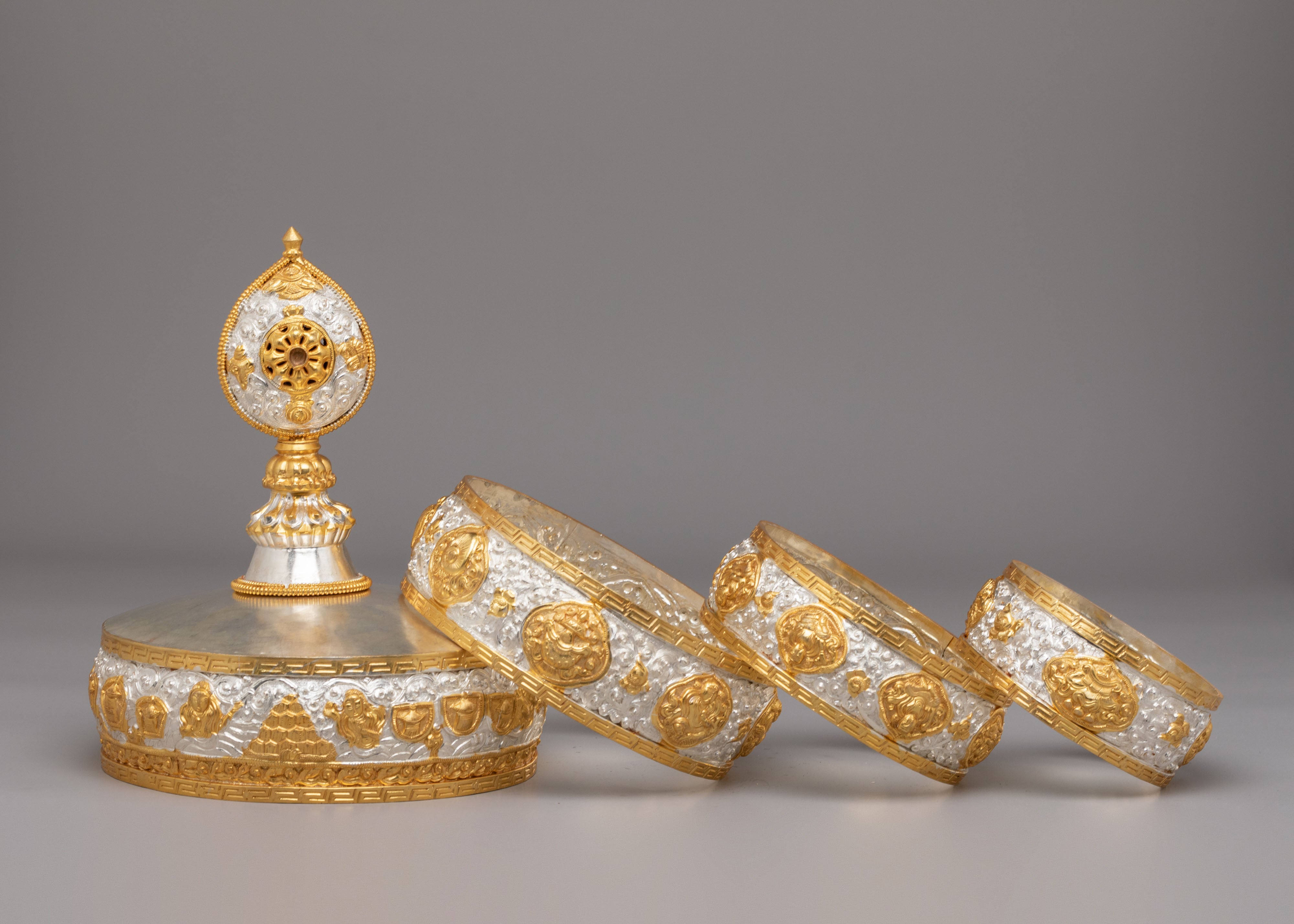 Handcrafted Mandala Offering for Rituals | Buddhist Altar Decor