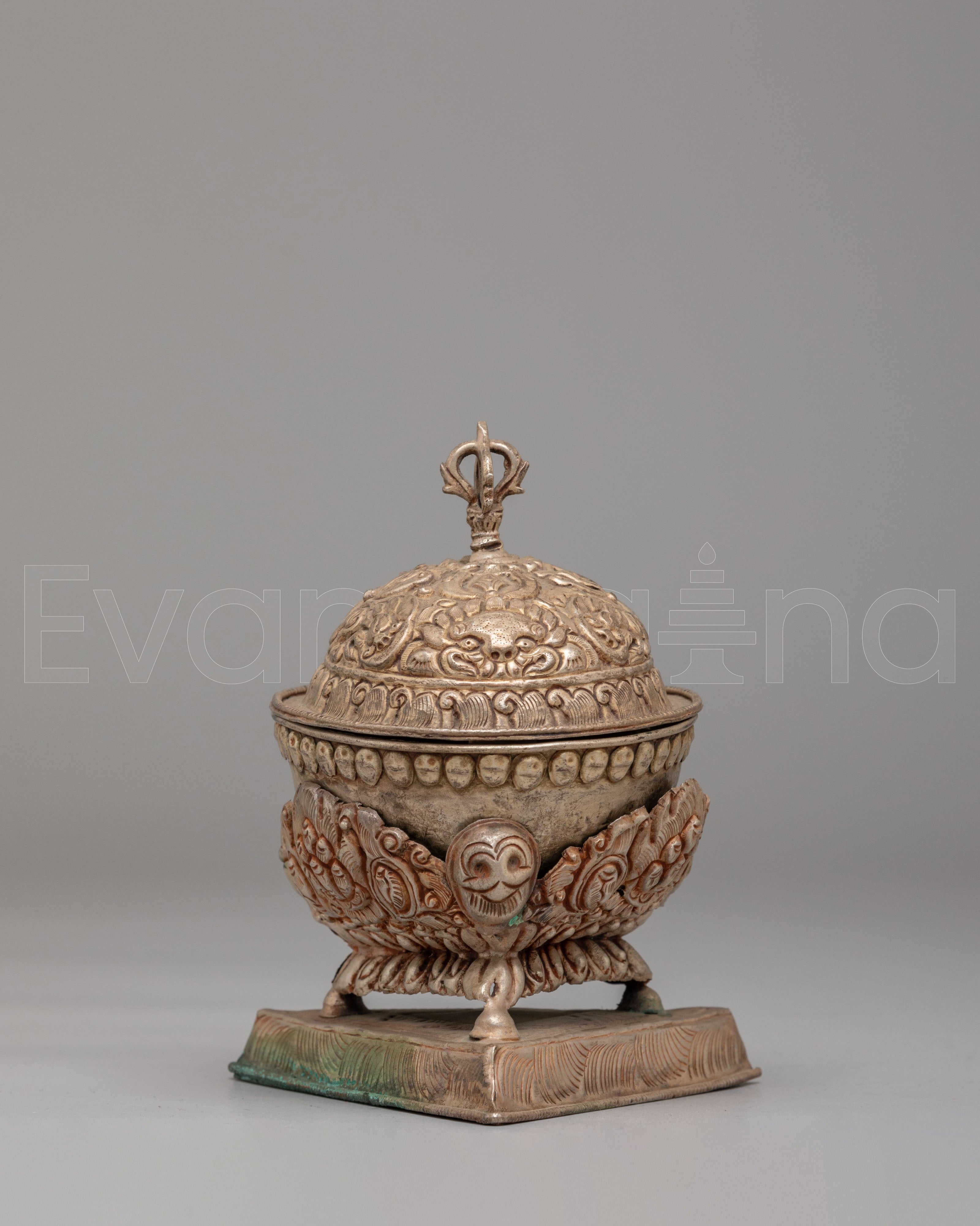 Kapala Vessel for Sacred Offerings 