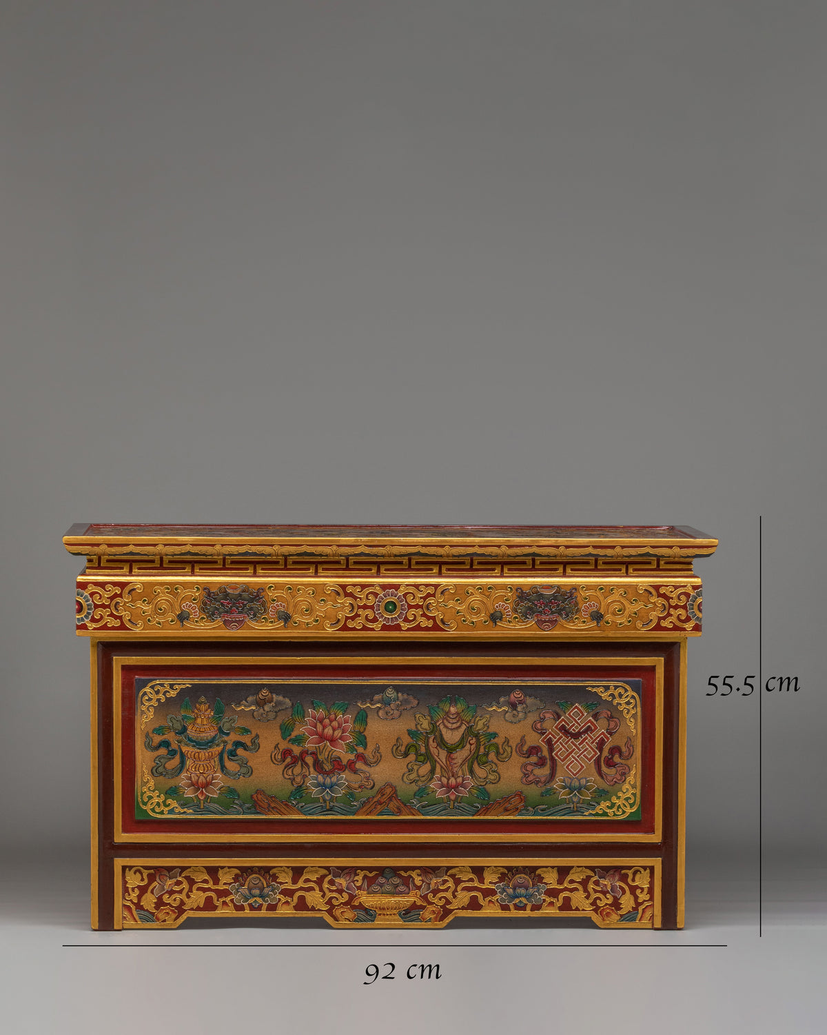 Traditional Tibetan Folding Table | Portable Wooden Table