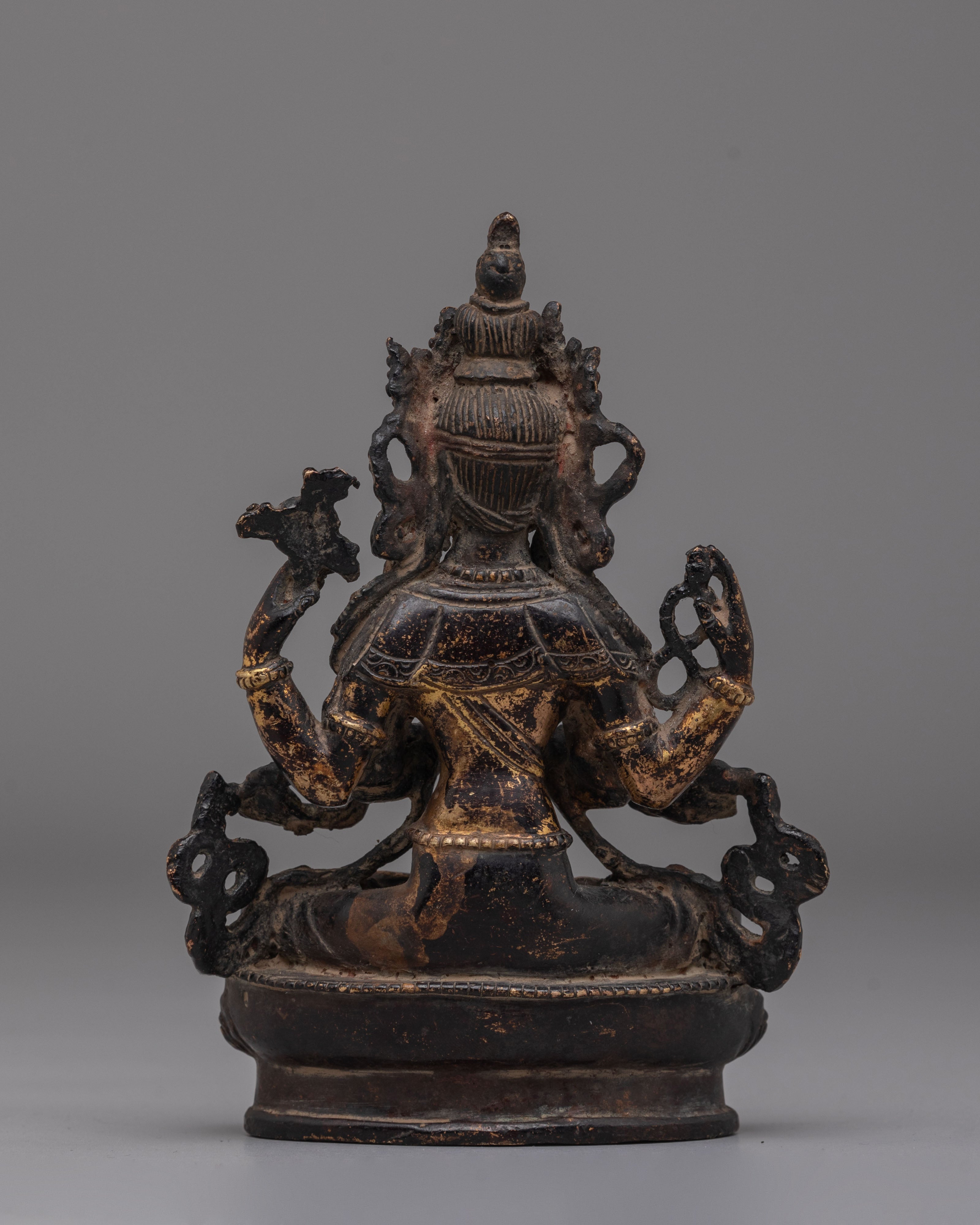 Chenrezig Compassion Deity Figurine | Avalokiteshvara Statue