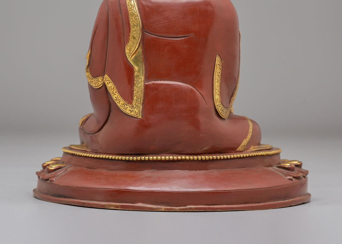 Handmade Buddhist Master Statue | Tibetan Artwork