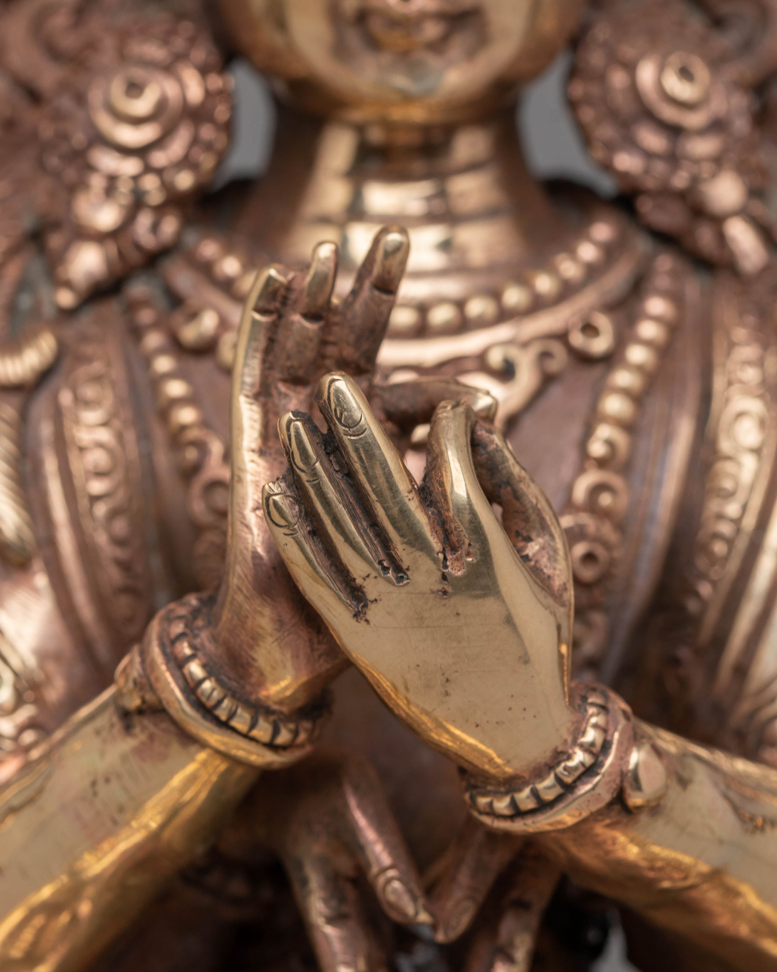Handcrafted Namasangiti Statue |  Protector in Tibetan Buddhism for Altar