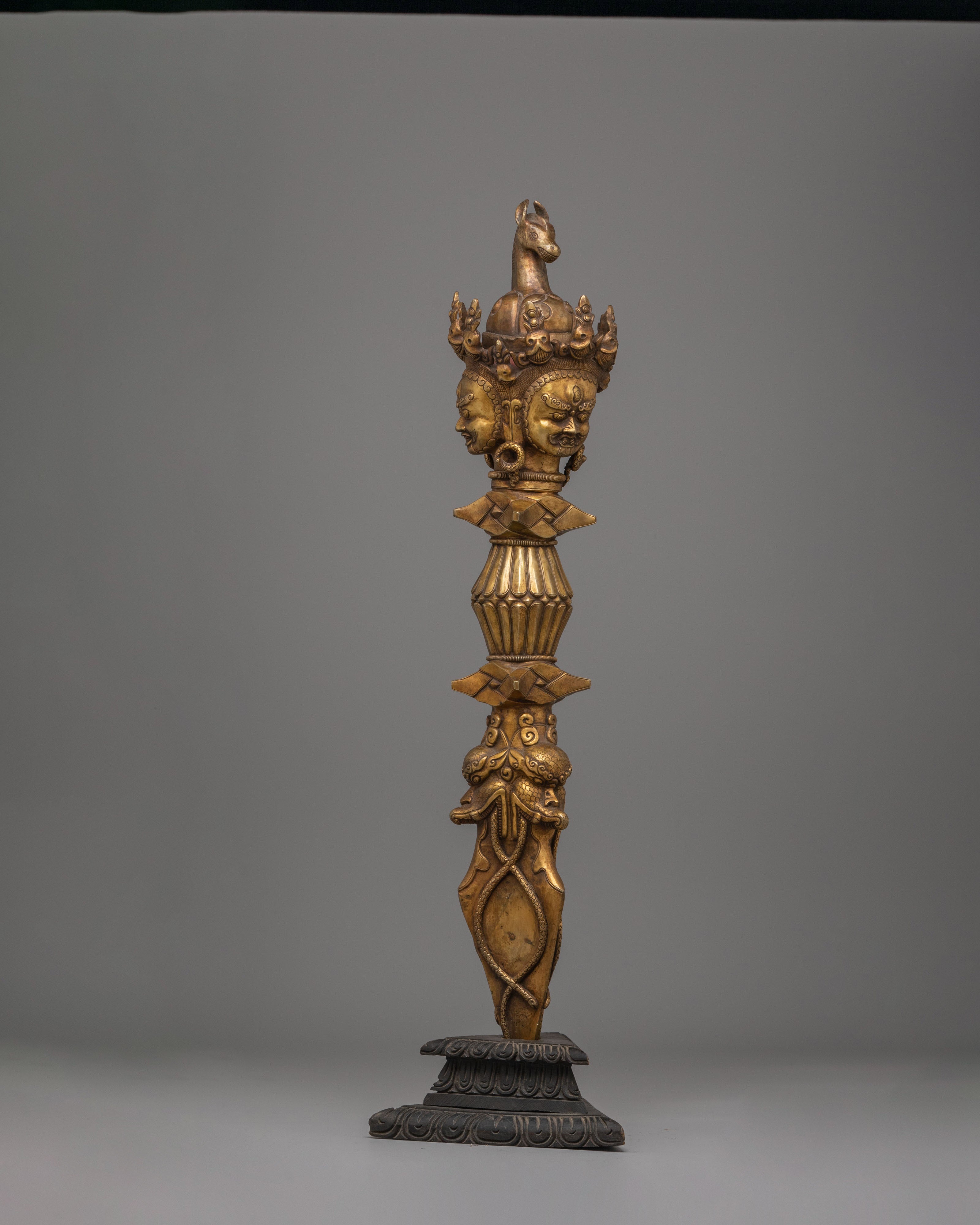 Handmade Hayagriva Phurba | Tantric Dagger for Spiritual Rituals