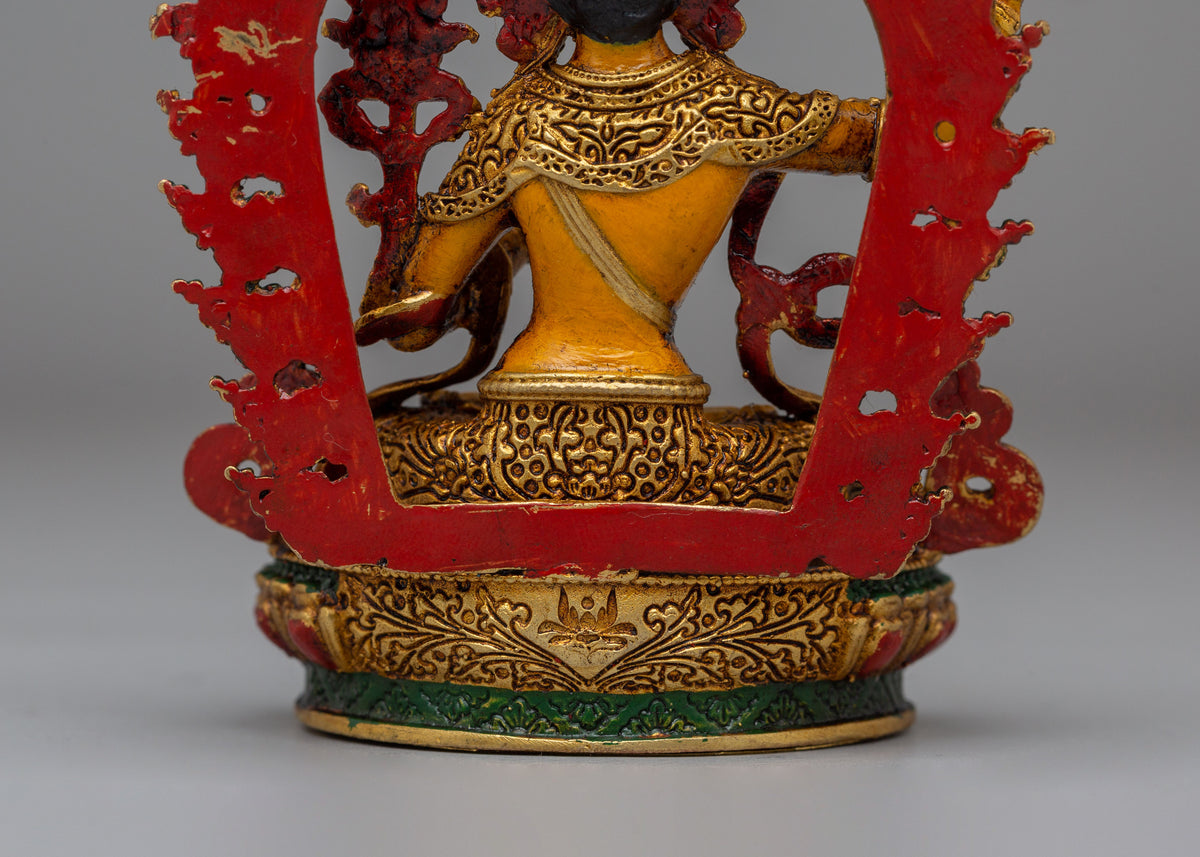 Traditional Manjushri Deity Statue | Symbol of Wisdom and Enlightenment