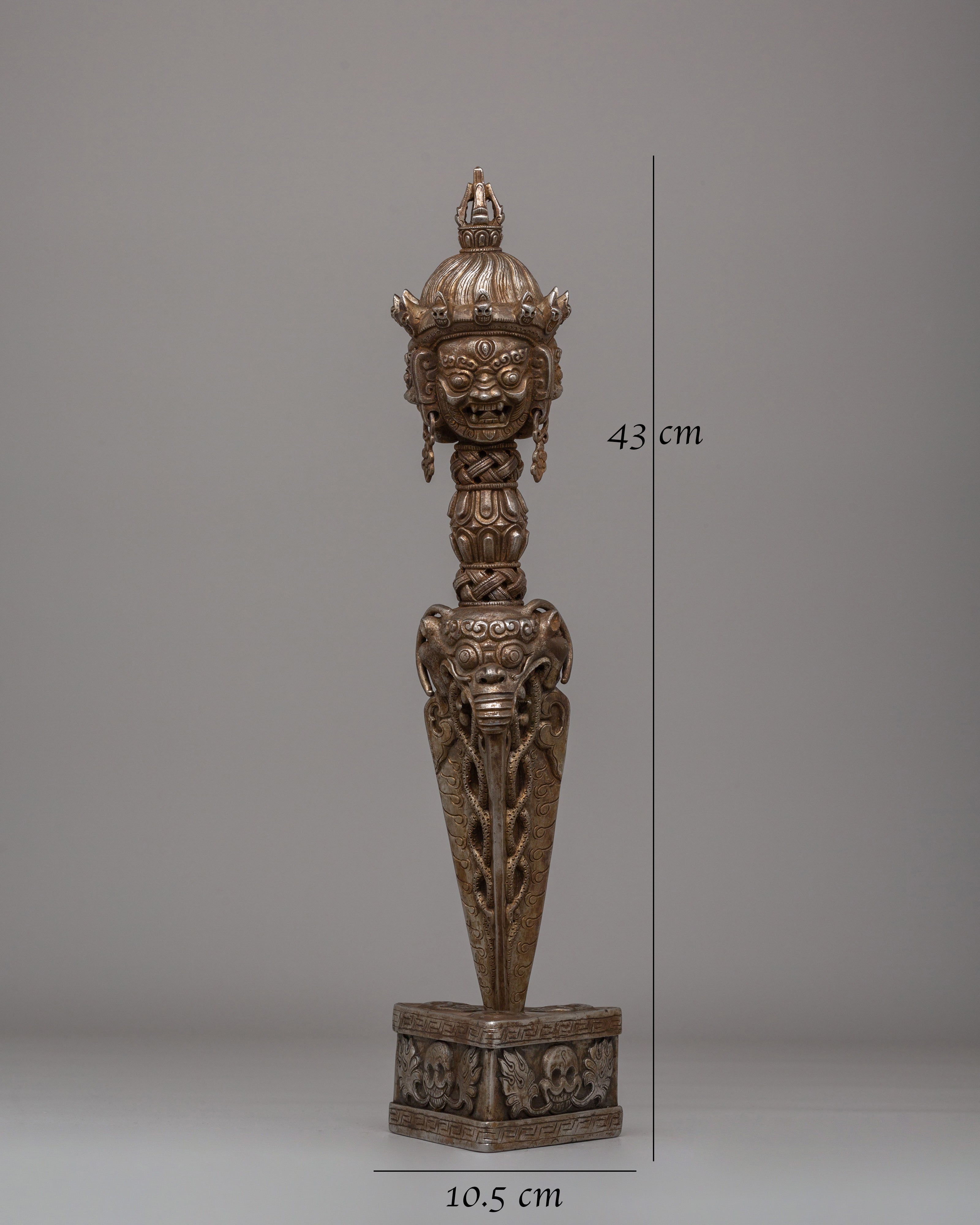 Handcrafted Sacred Ritual Phurba | Buddhist Ritual Dagger
