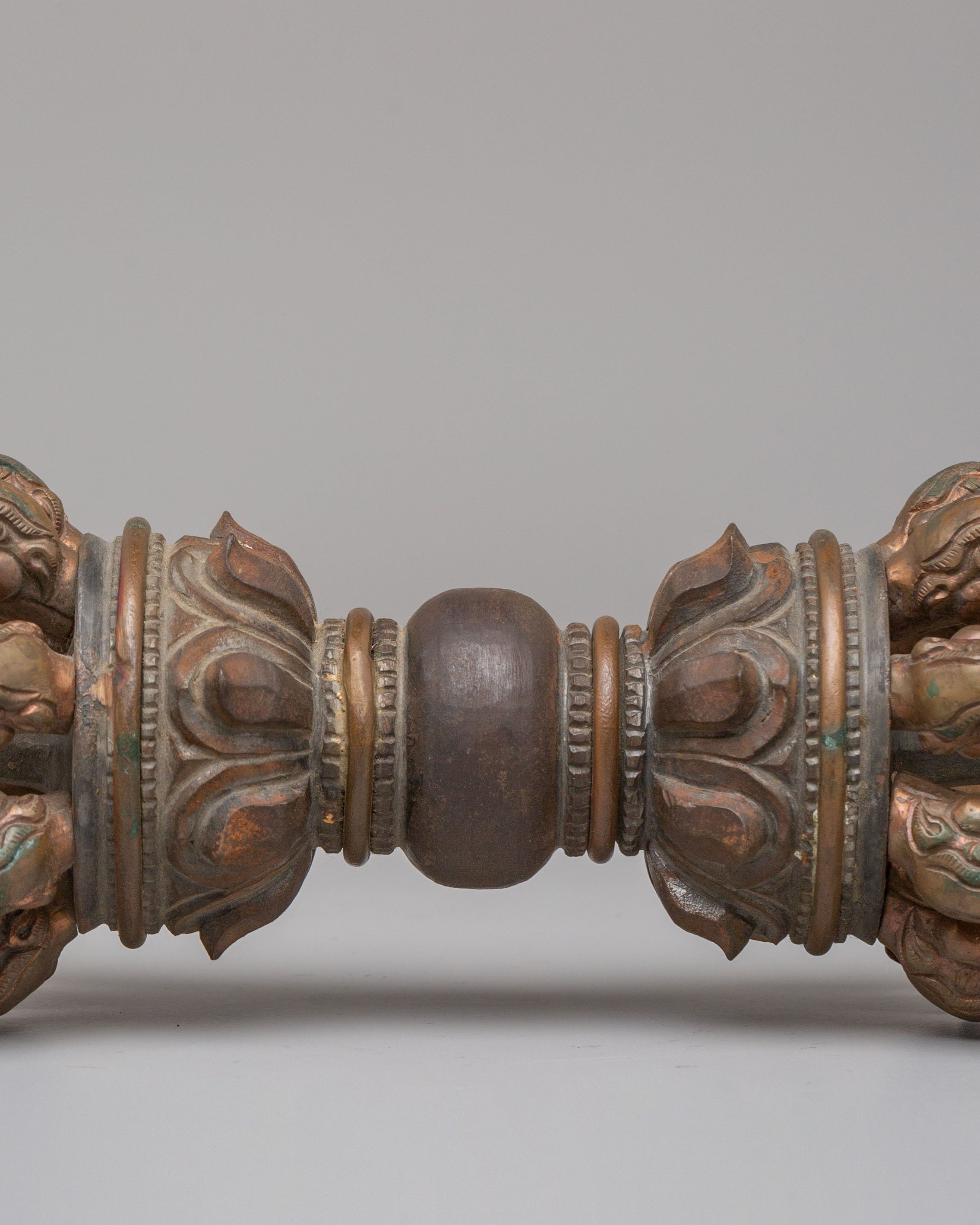 Tibetan Altar Ritual Vajra | Sacred Buddhist Artifact for Meditation and Altar Decor