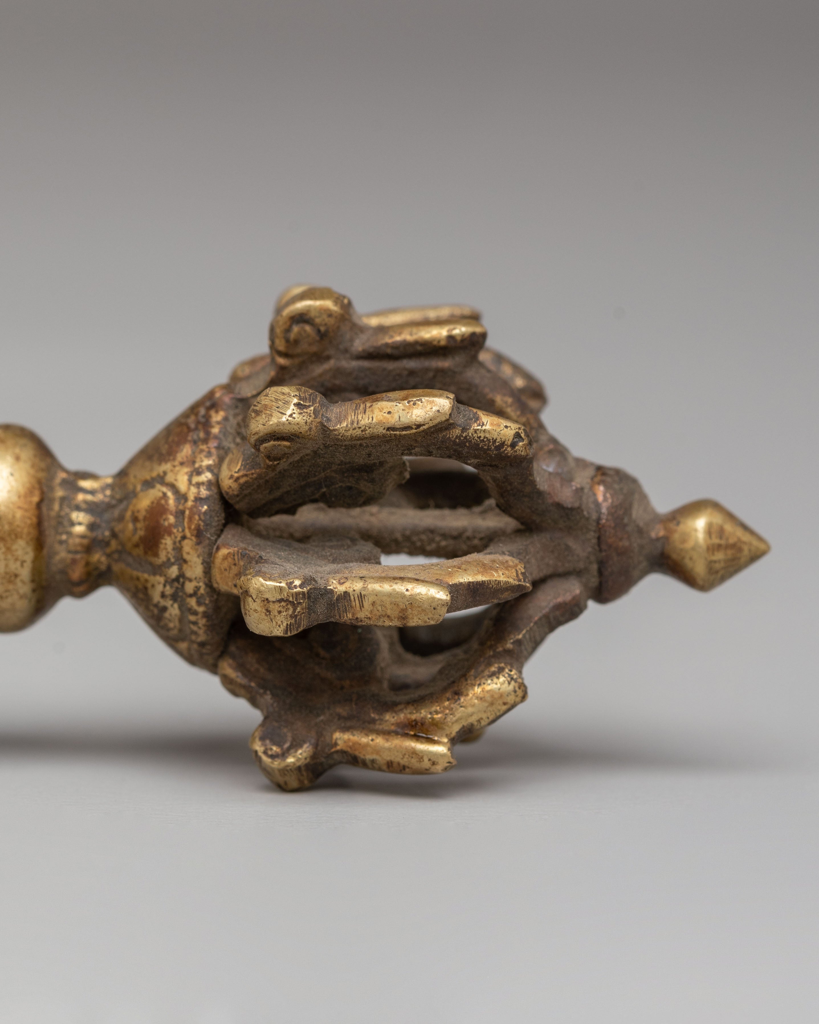 Sacred Tibetan Vajra Ritual Item | Handcrafted Symbol of Strength